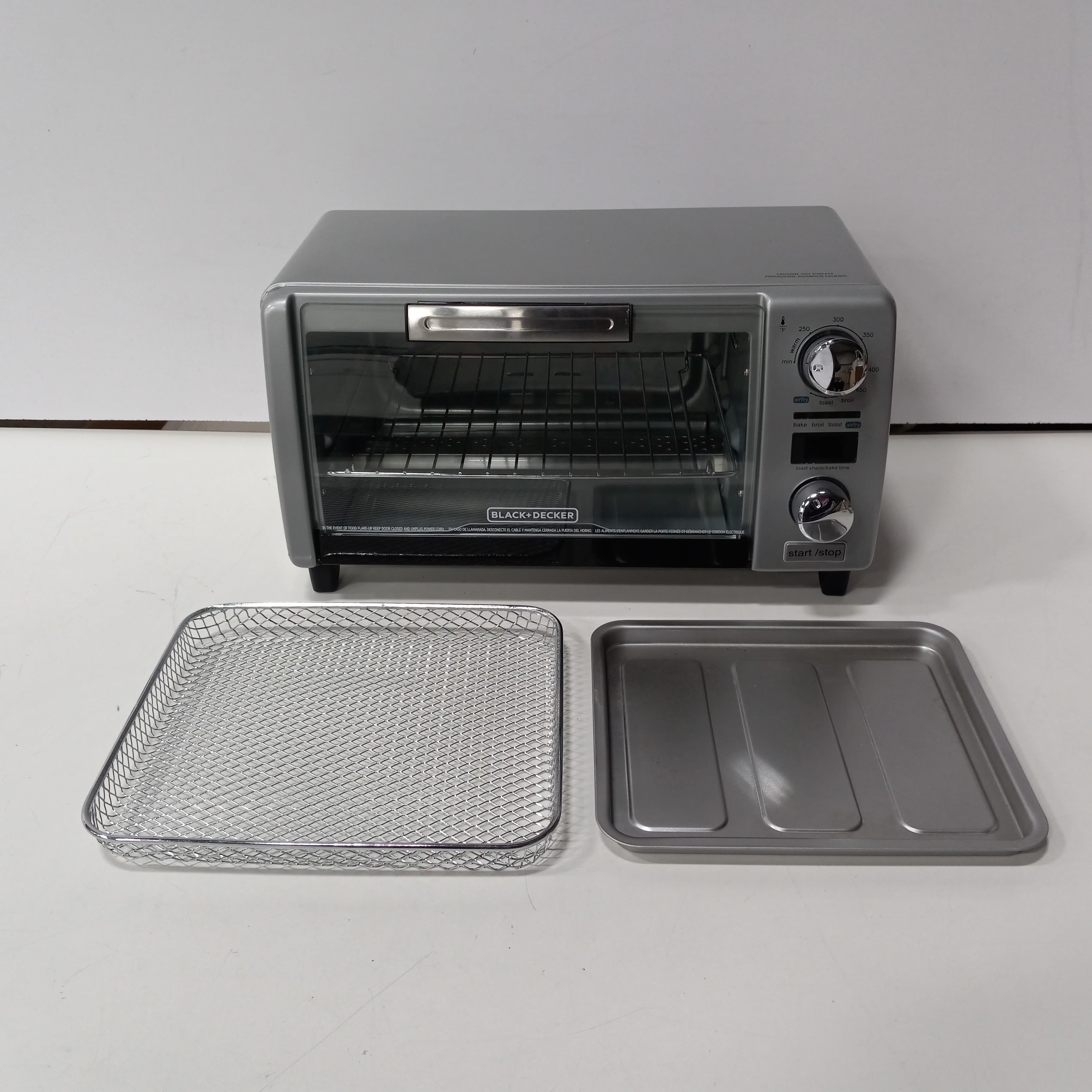 Buy the Black Decker TOD1775G Silver Toaster Oven GoodwillFinds