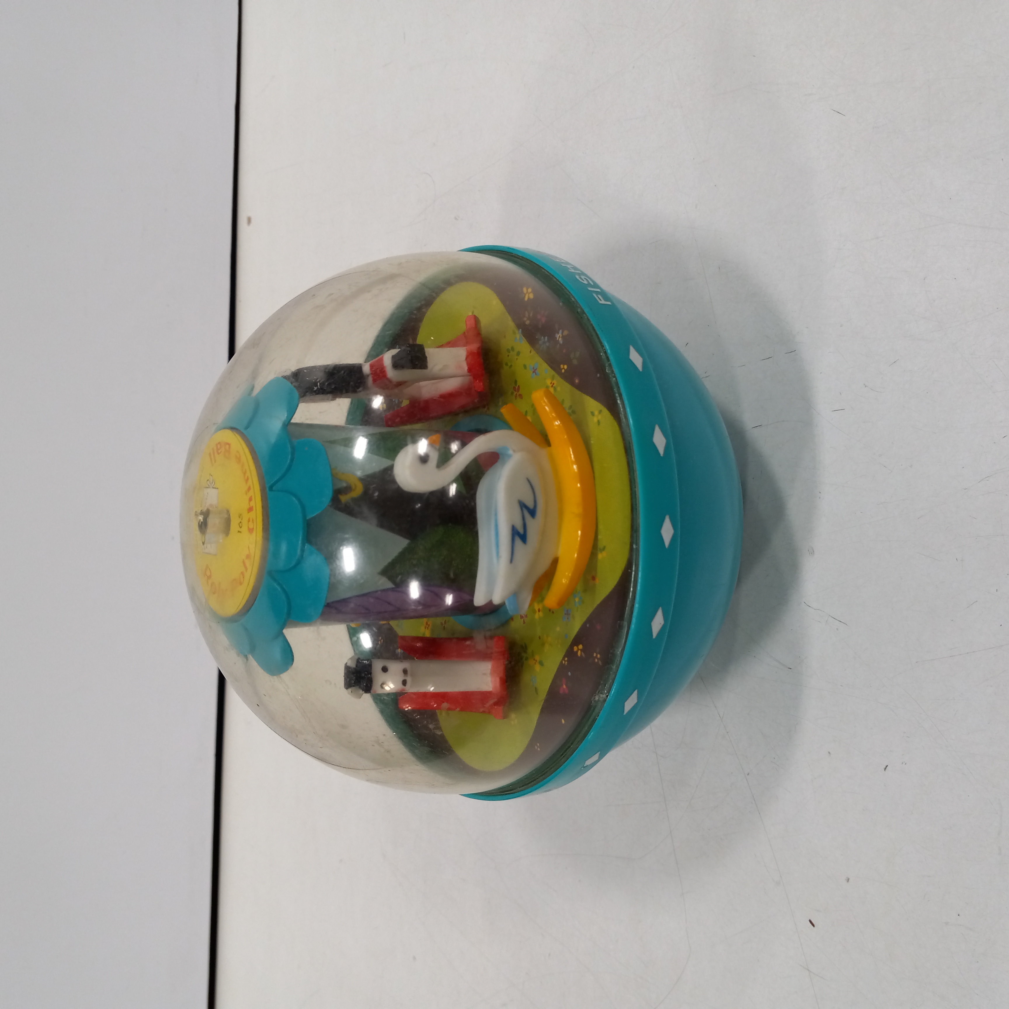 Vintage fisher price roly poly clearance chime ball