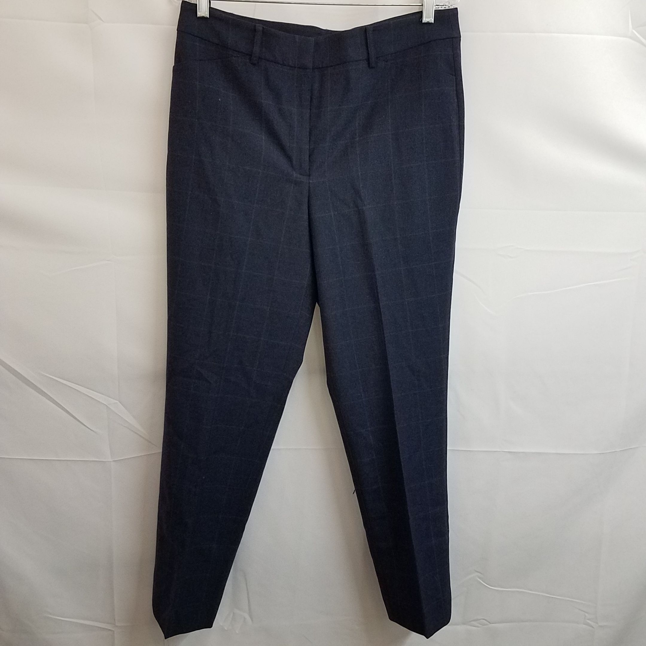 Buy the Brooks Brothers Explorer Collection Blue Plaid Print Dress Pants  Size 10