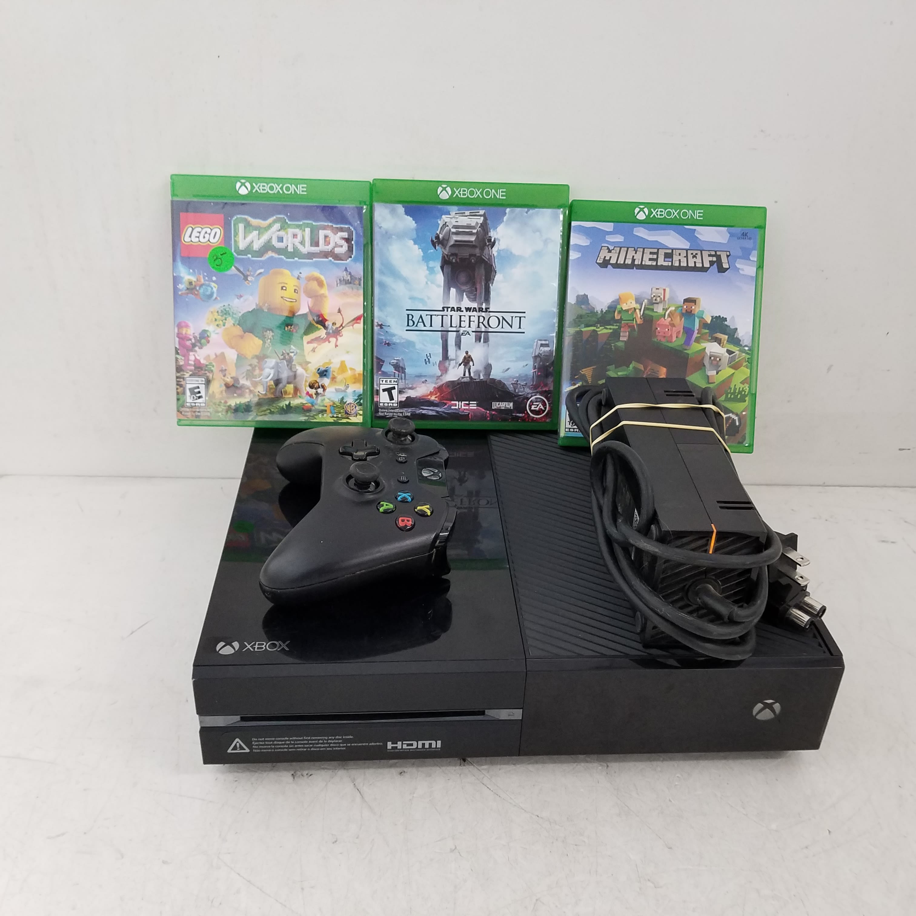 Buy the Microsoft Xbox One Console Model 1540 Black 500GB | GoodwillFinds