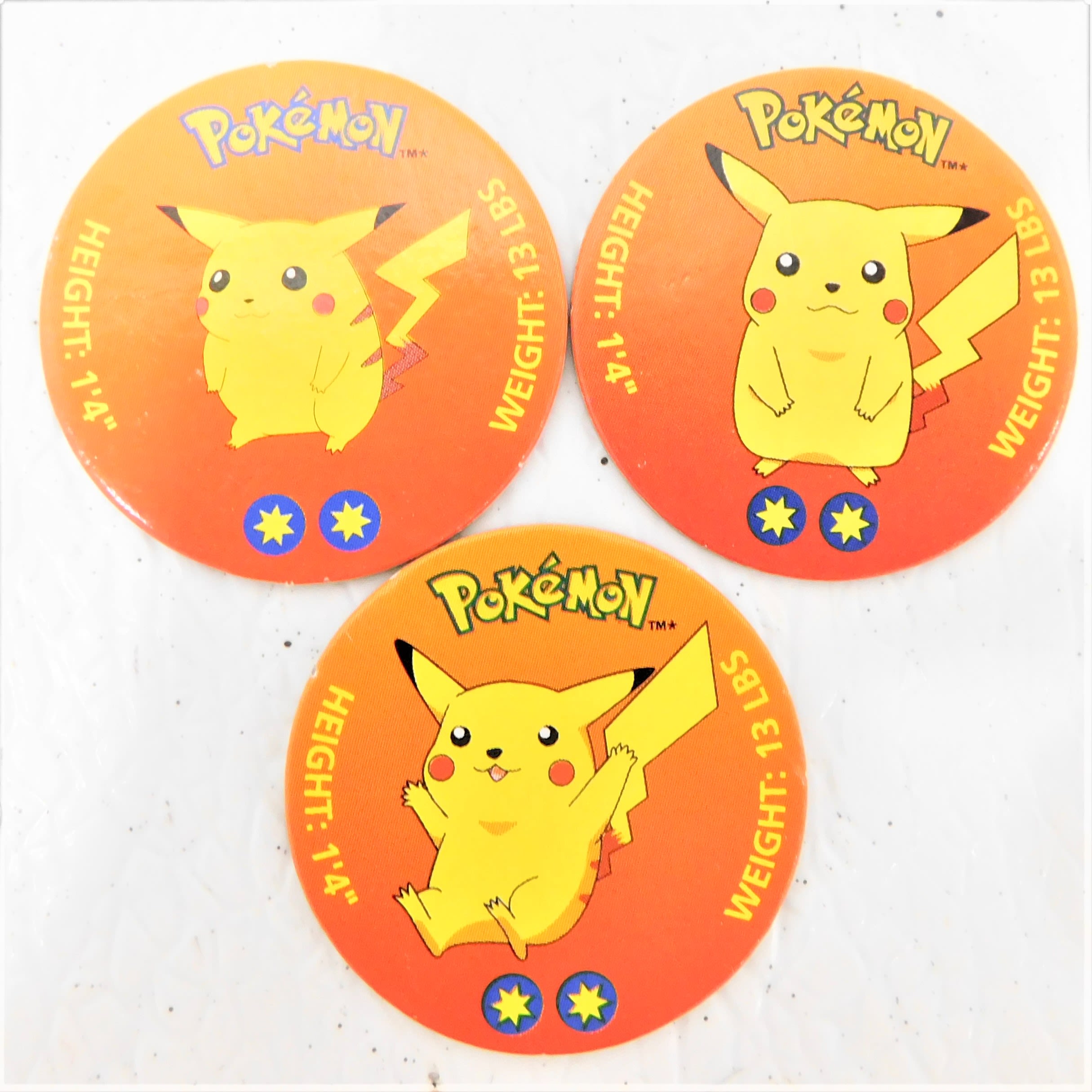 Lots de pog badge pins Pokémon - Pokemon