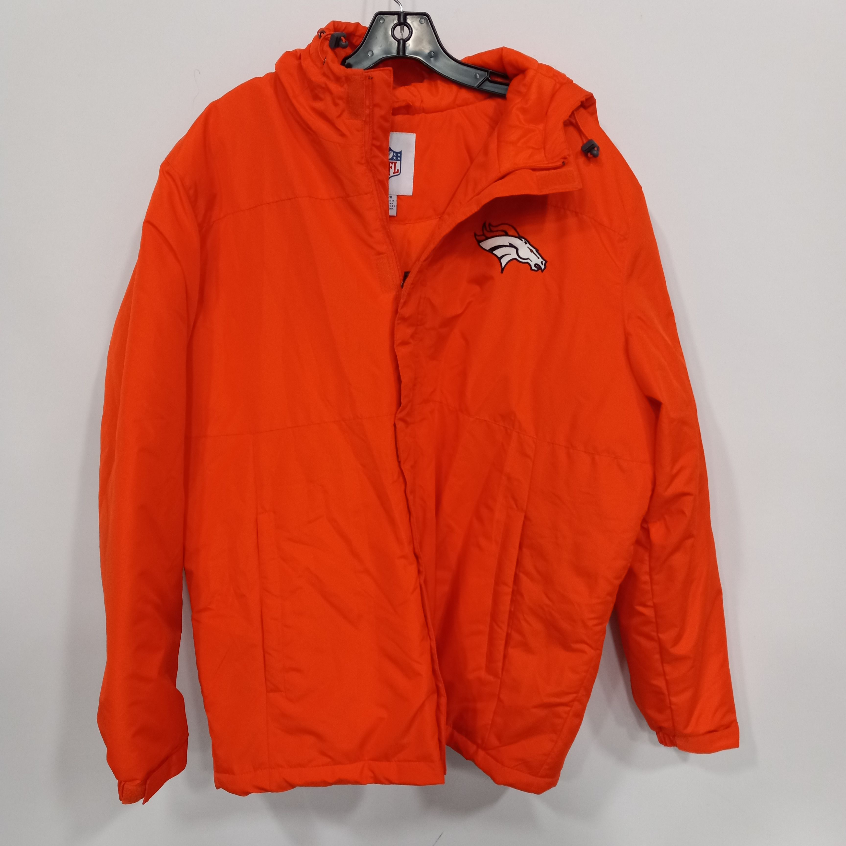 Kids Denver Broncos NFL ZIP Nylon Jacket w/Hood for Sale in