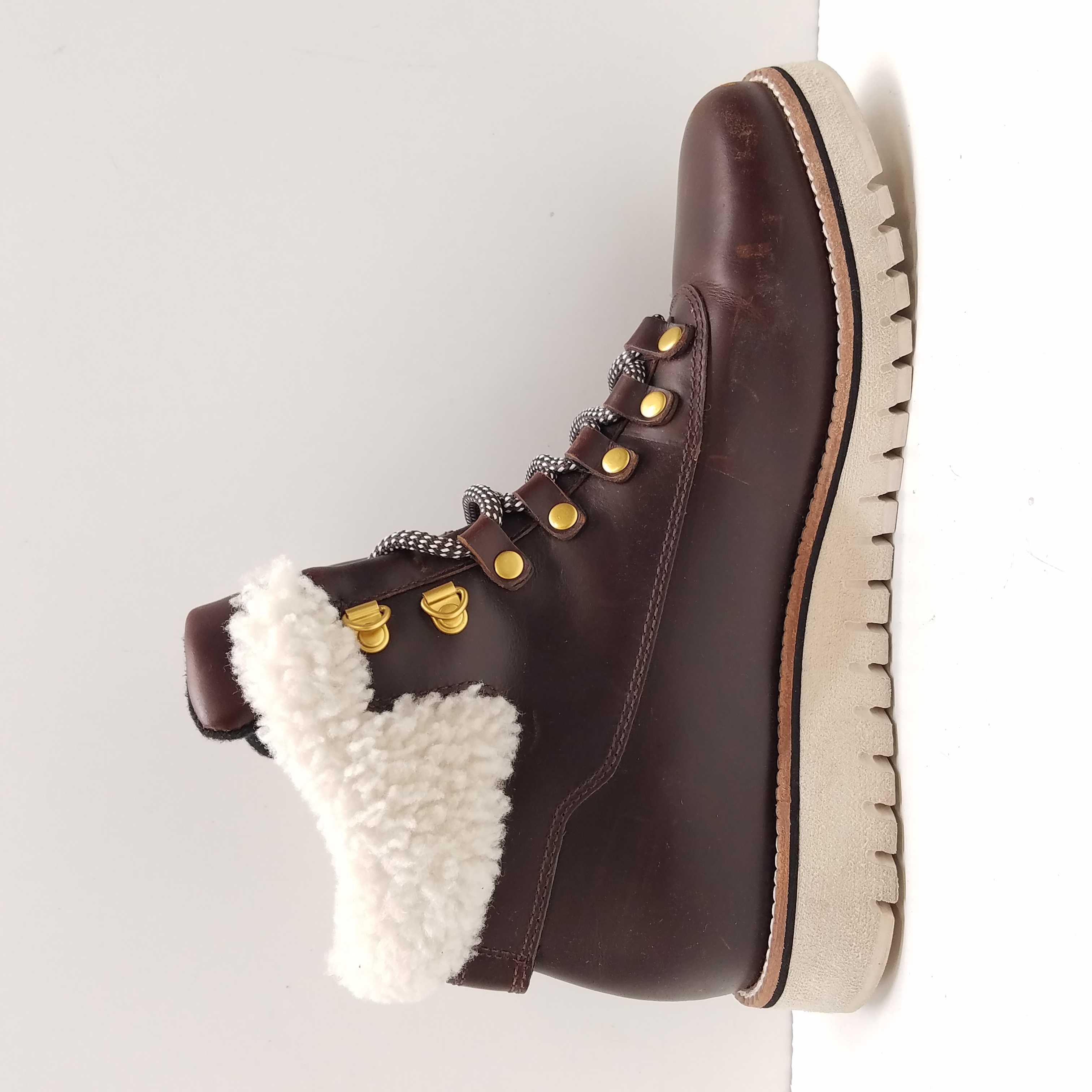 Buy the Cole Haan Women's Brown Zerogrand Explorer Boots Size 7.5 ...