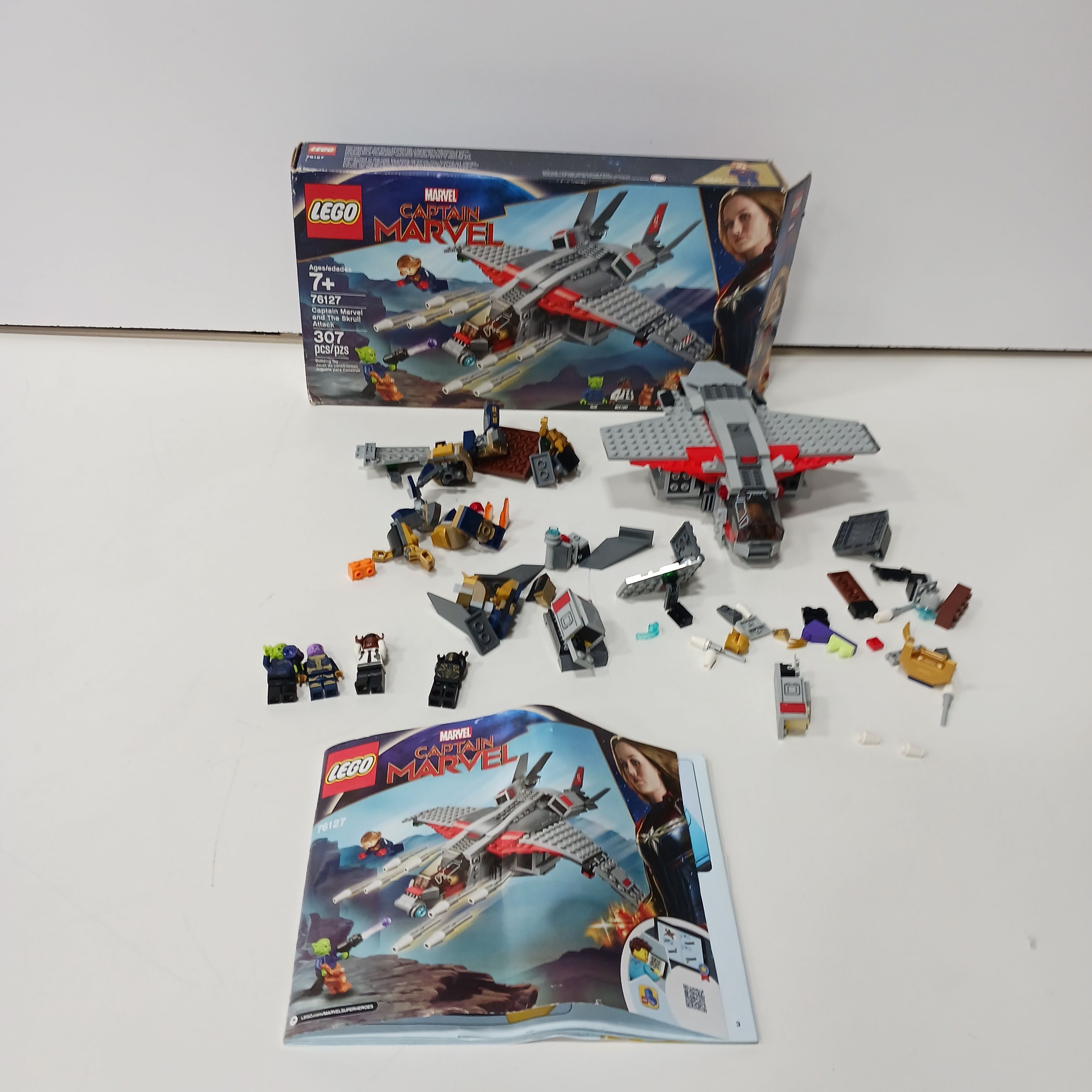 Buy the Lego Captain Marvel Assembly Kit | GoodwillFinds