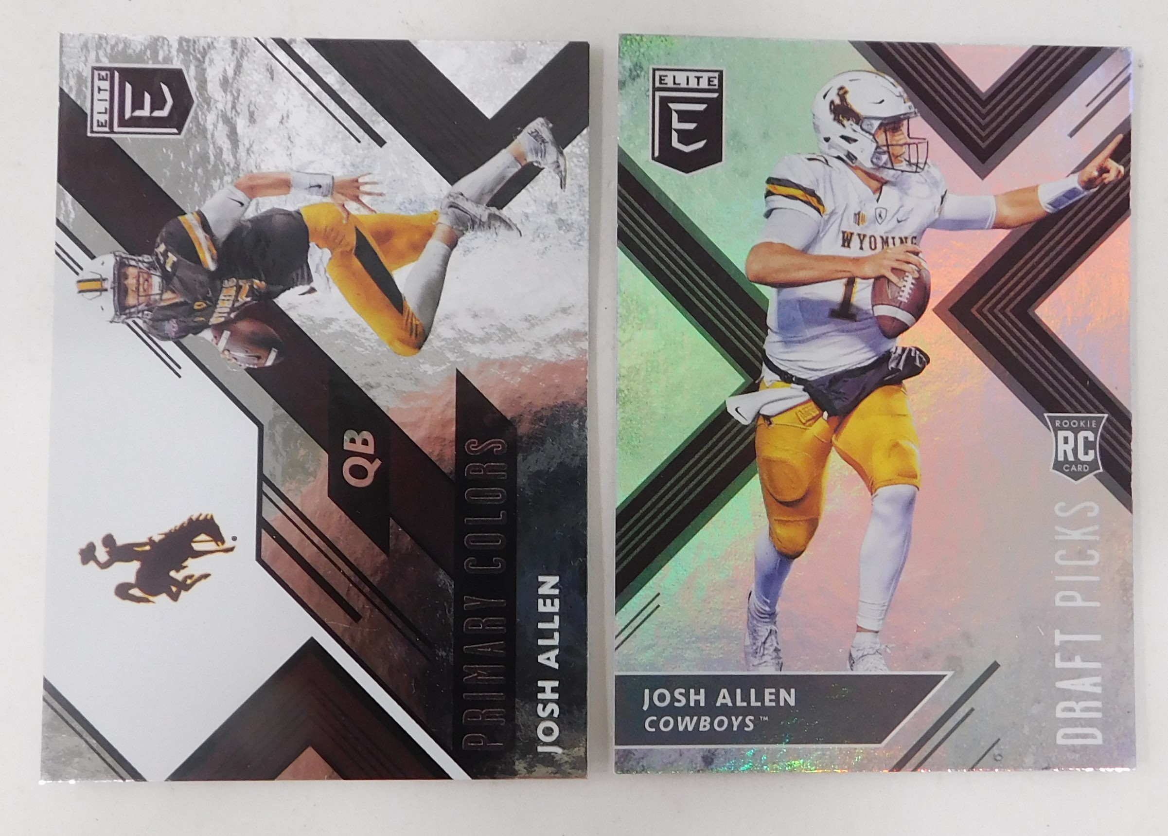 2018 Elite Draft Picks Primary Colors 4 Josh Allen Rookie