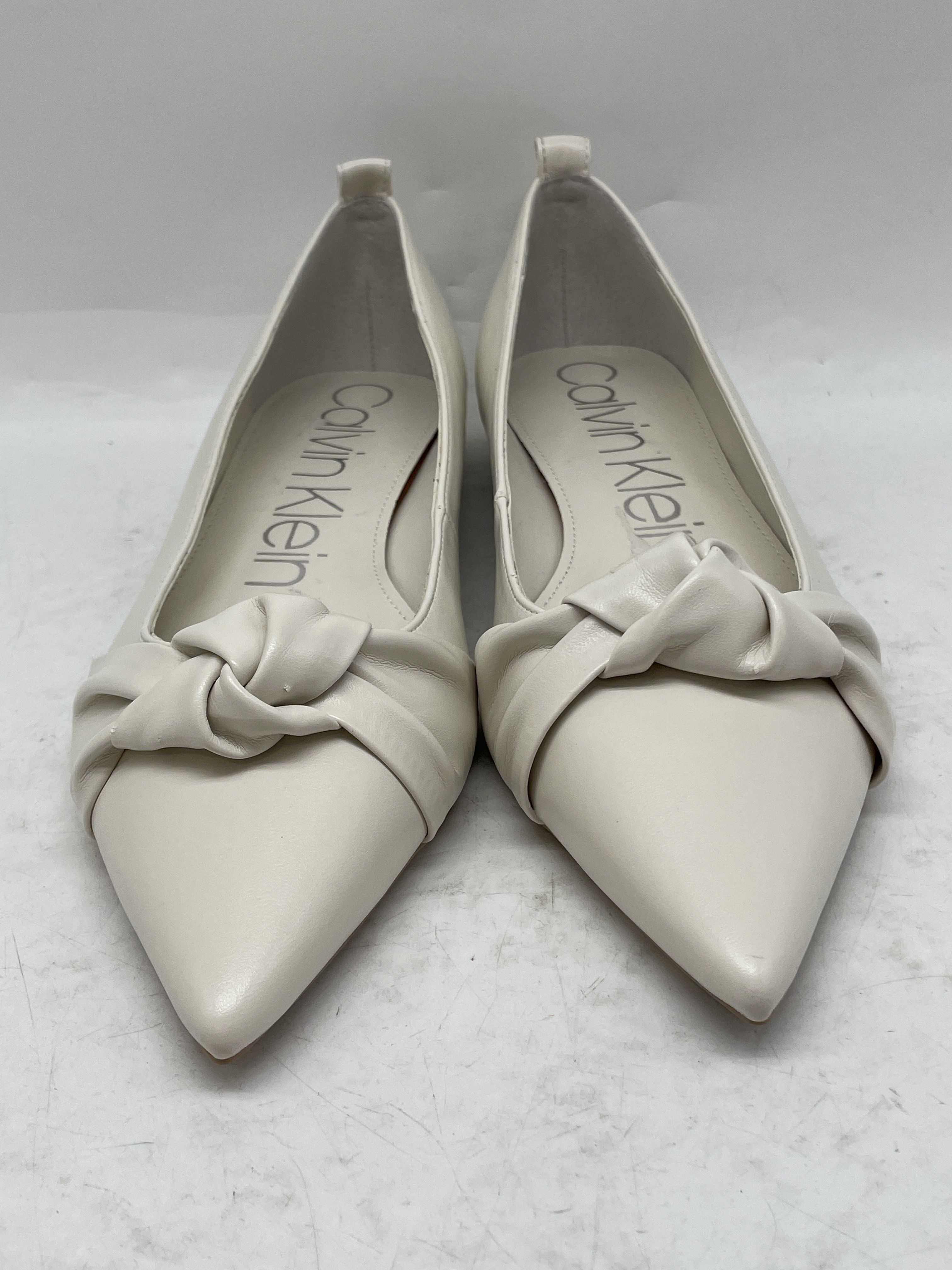 Calvin klein sales pointed flats