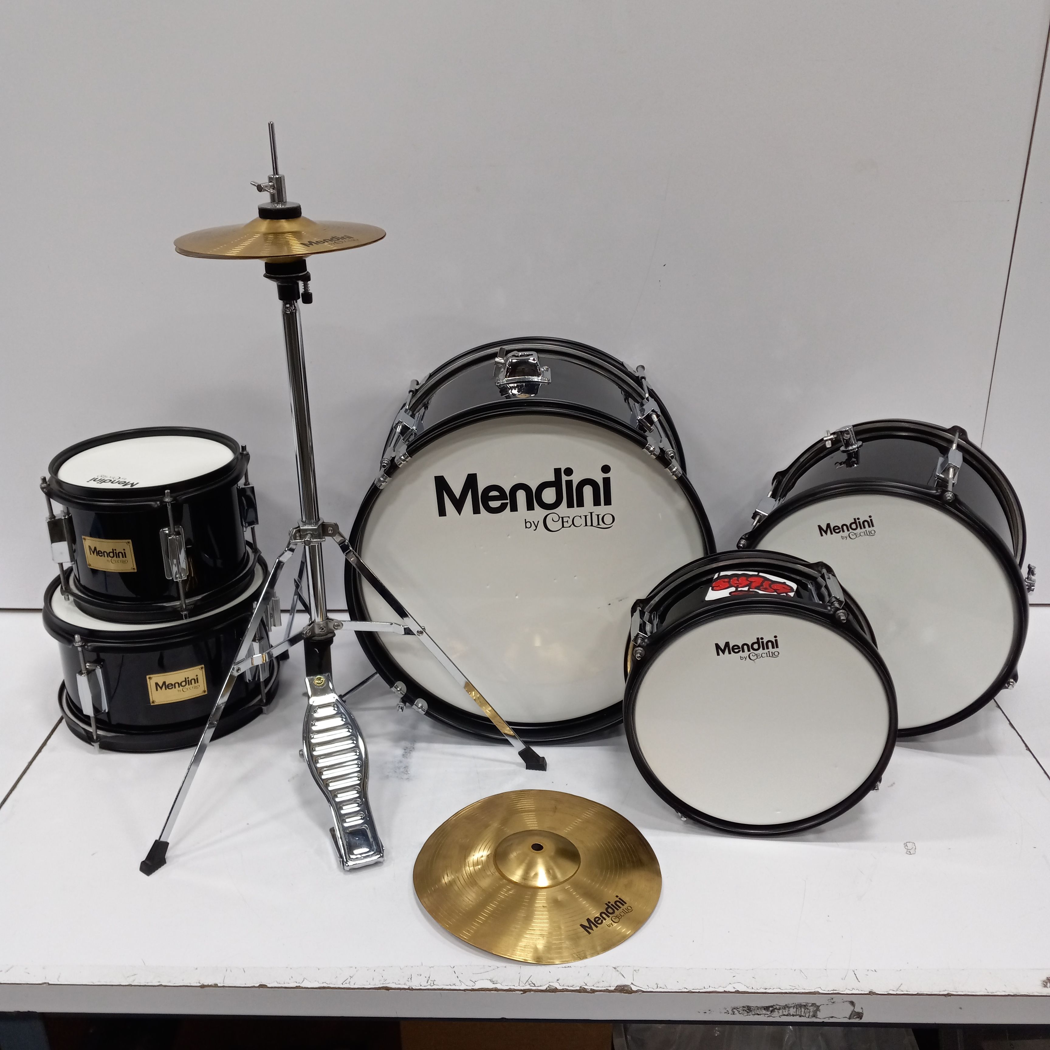 pc Mendini by Cecilio Youth Drum Setpc Mendini by Cecilio Youth Drum Set  