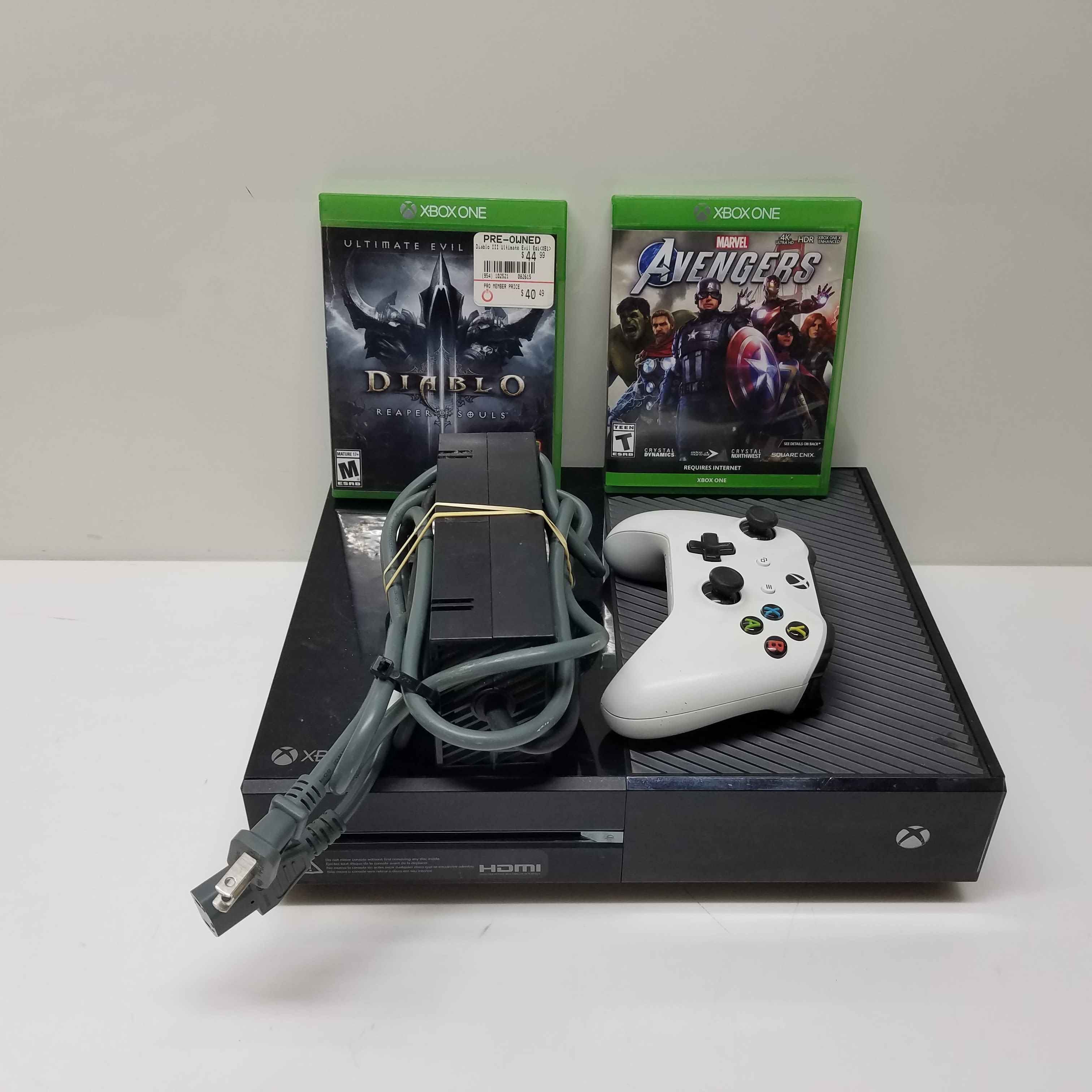 Buy Microsoft Xbox One Console Model 1540 Black 500GB for USD 100.03 |  GoodwillFinds