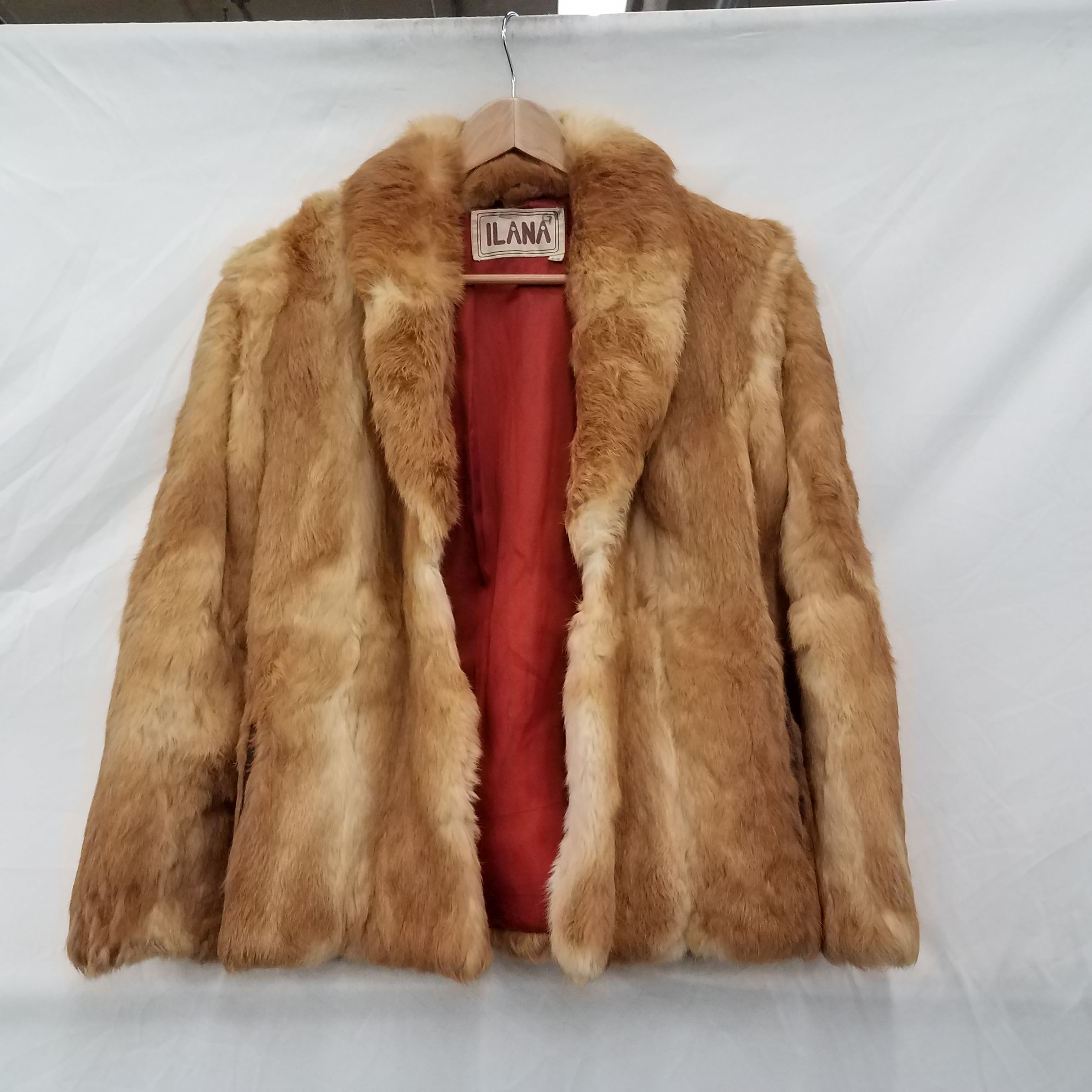 Split End' Vintage White Rabbit Fur Jacket – shop good cult