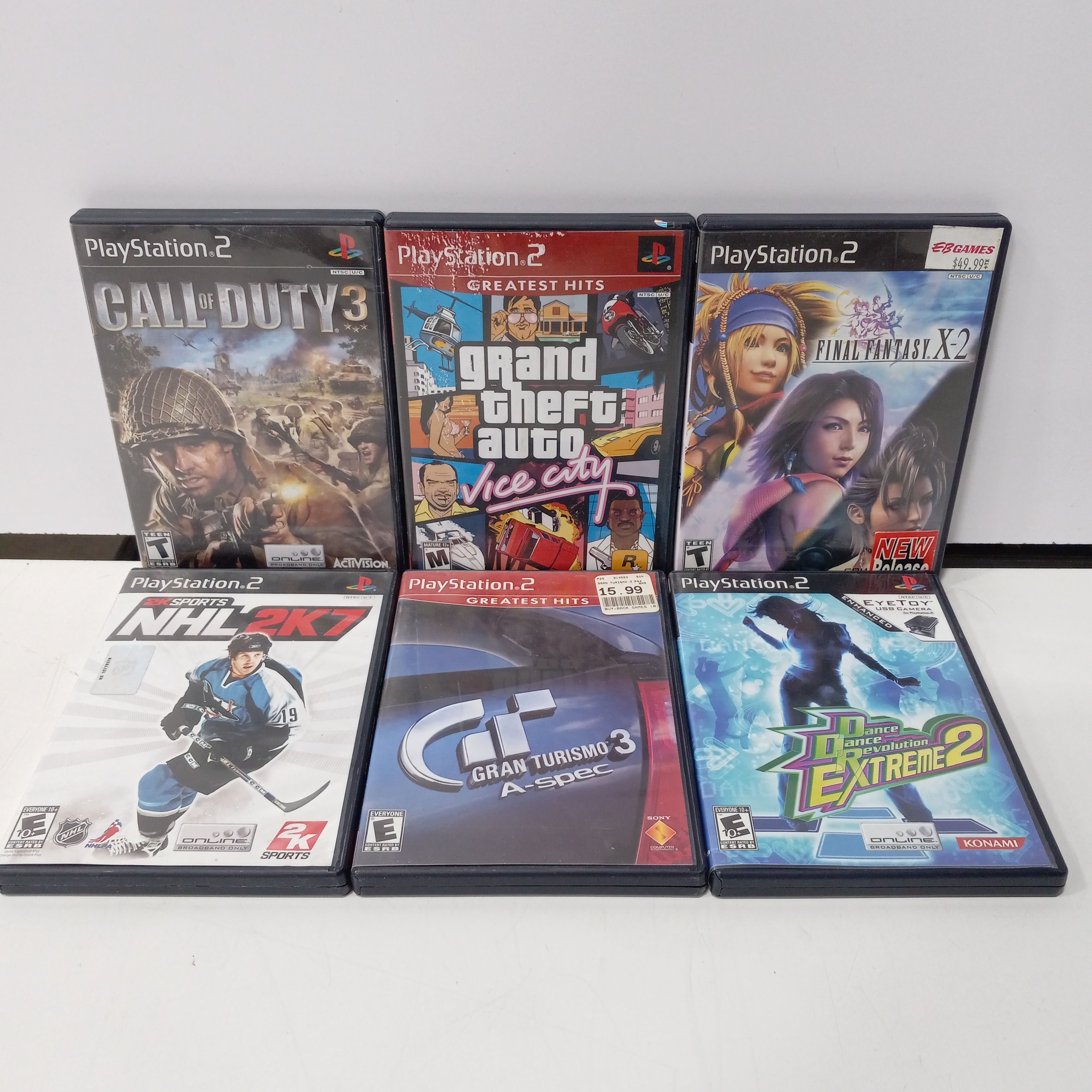 PlayStation 2 console bundle 6 games - Video games & consoles