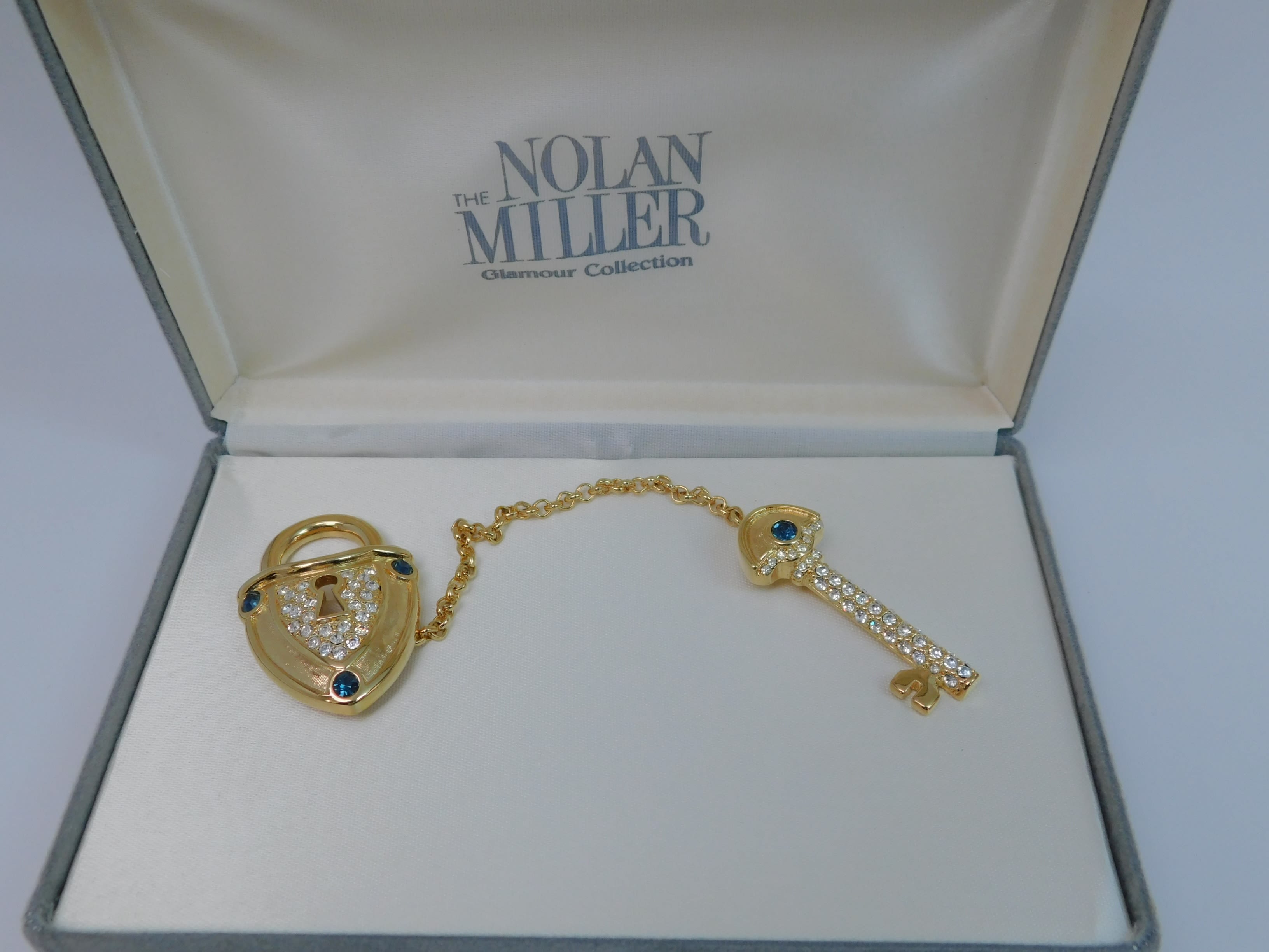 Nolan Miller Goldtone Crystal Large Angel Pin Brooch My Inspiration QVC FAB