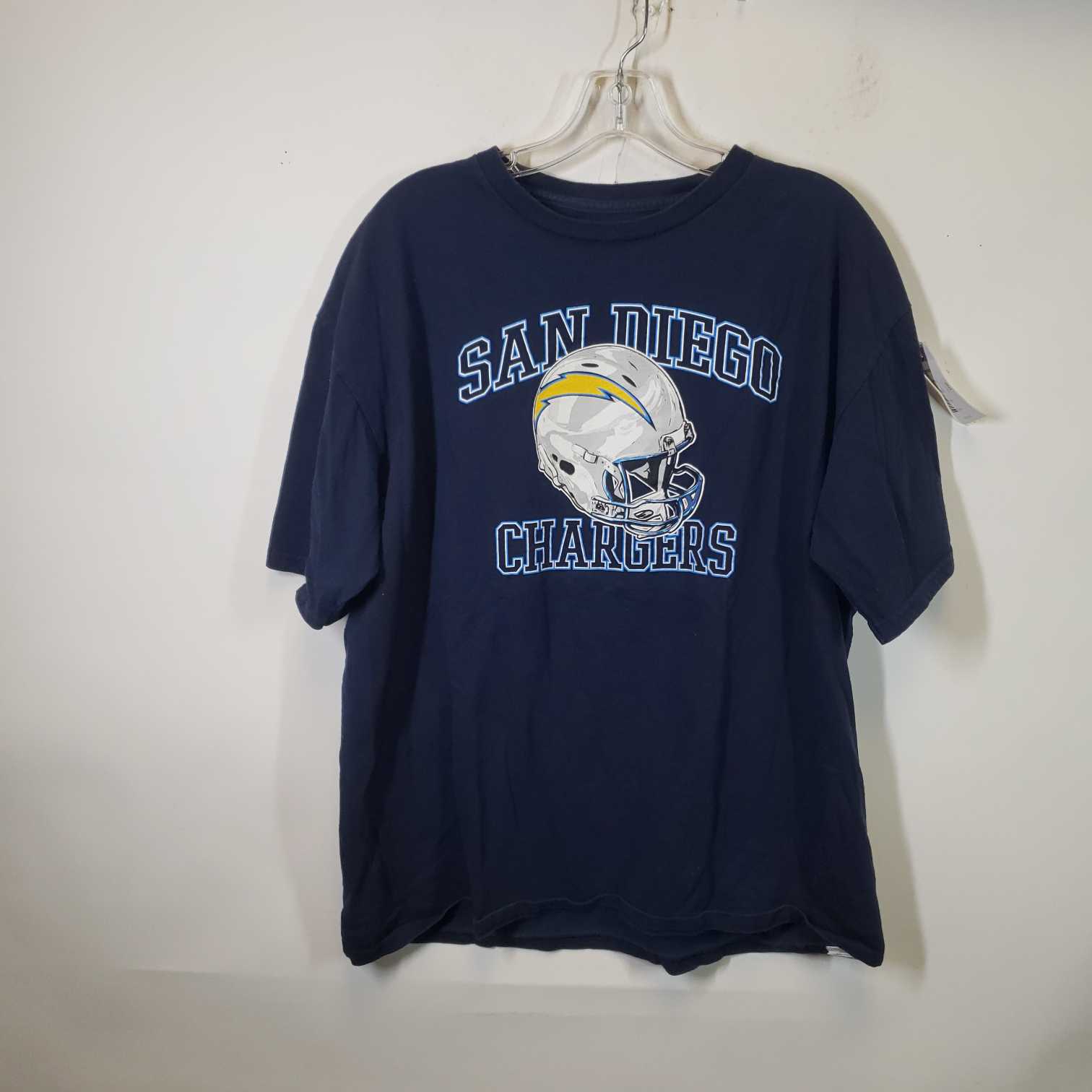 Buy the Mens San Diego Chargers Short Sleeve T Shirt Size XL