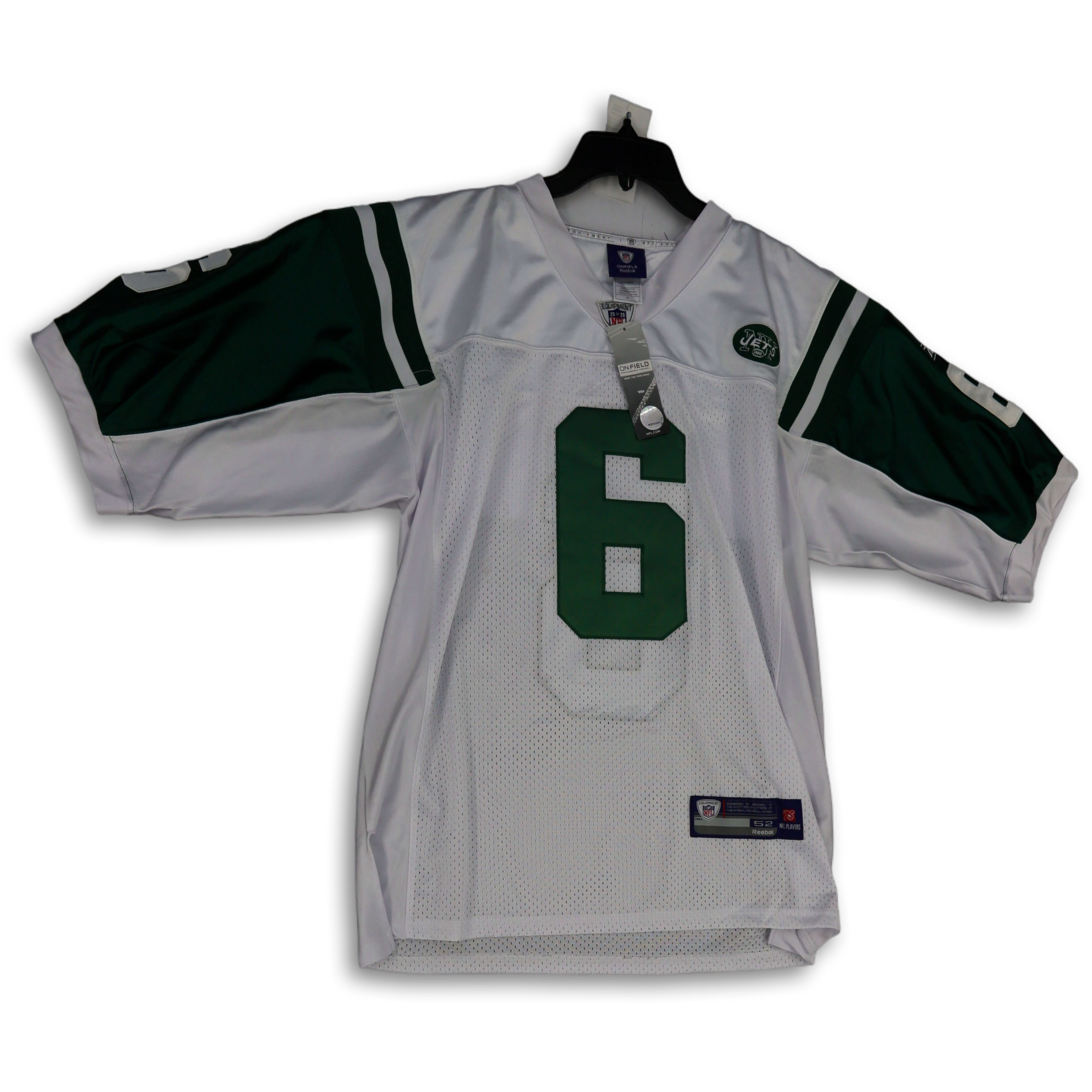 New York Jets Mark Sanchez Reebok Onfield Football Jersey 