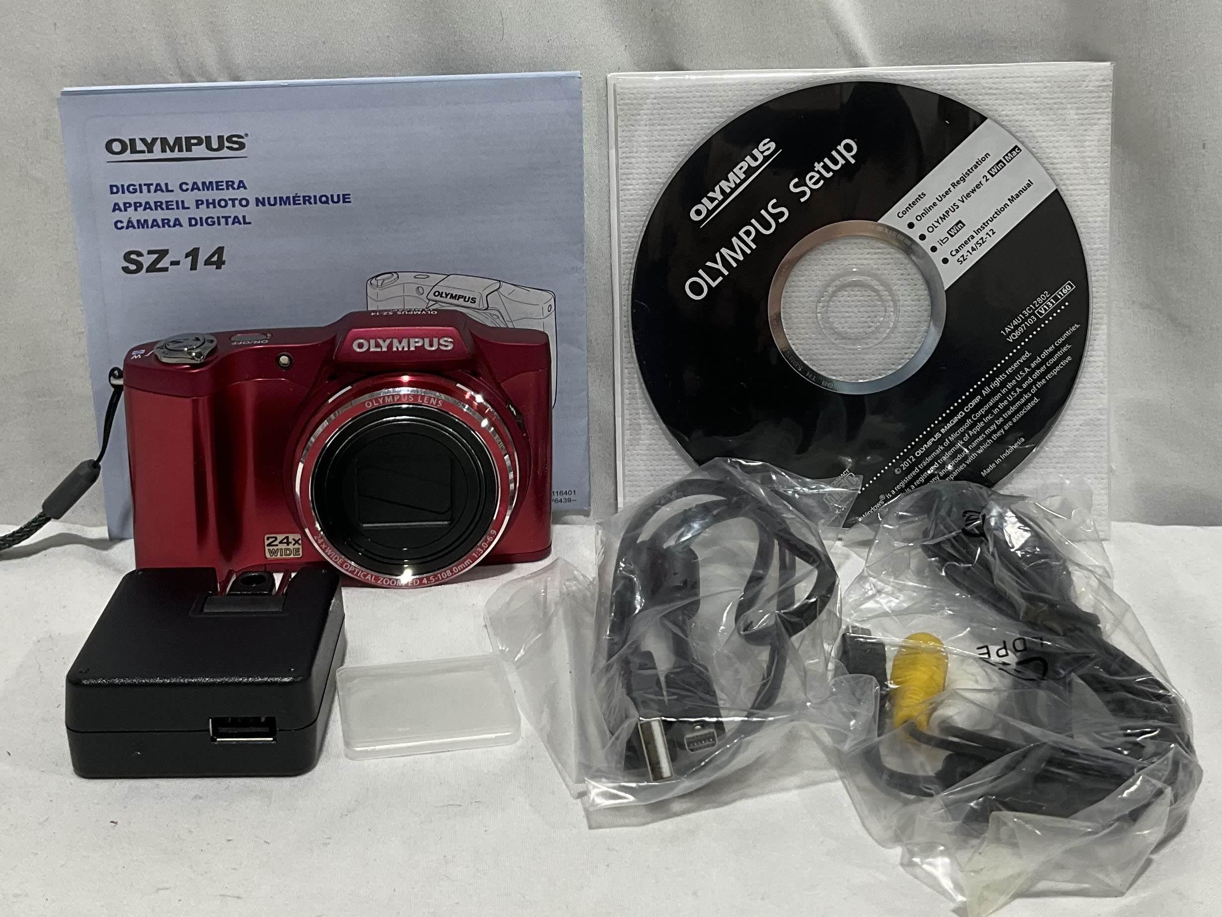 Buy the Olympus SZ-14 Digital Camera | GoodwillFinds