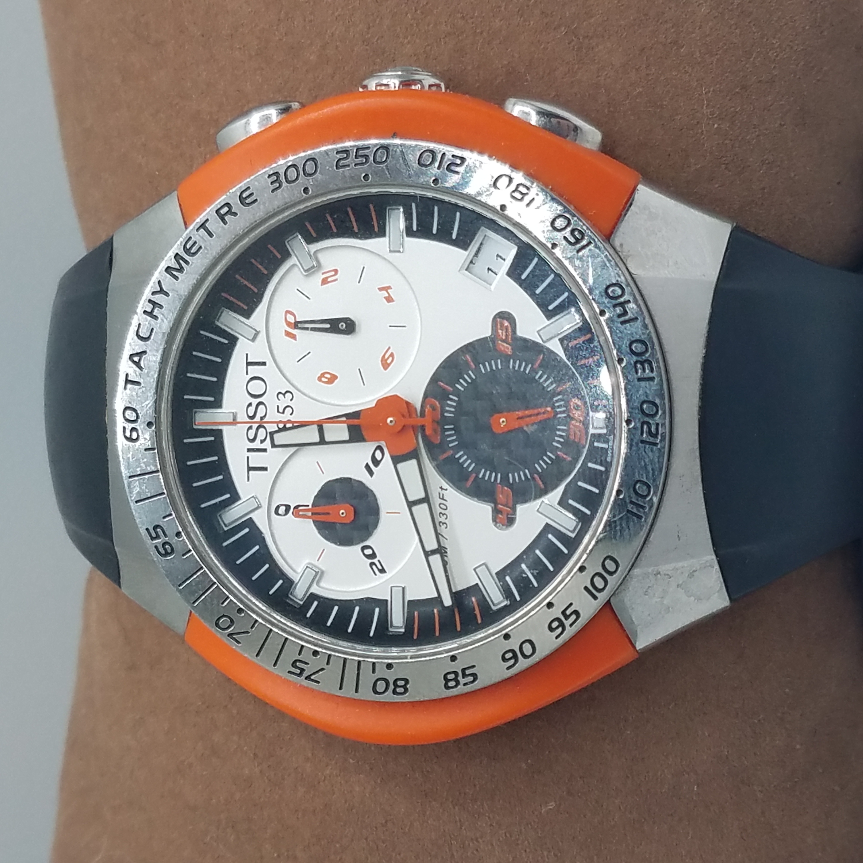 Buy the Tissot T Tracx Chronograph Sapphire Crystal 100M WR