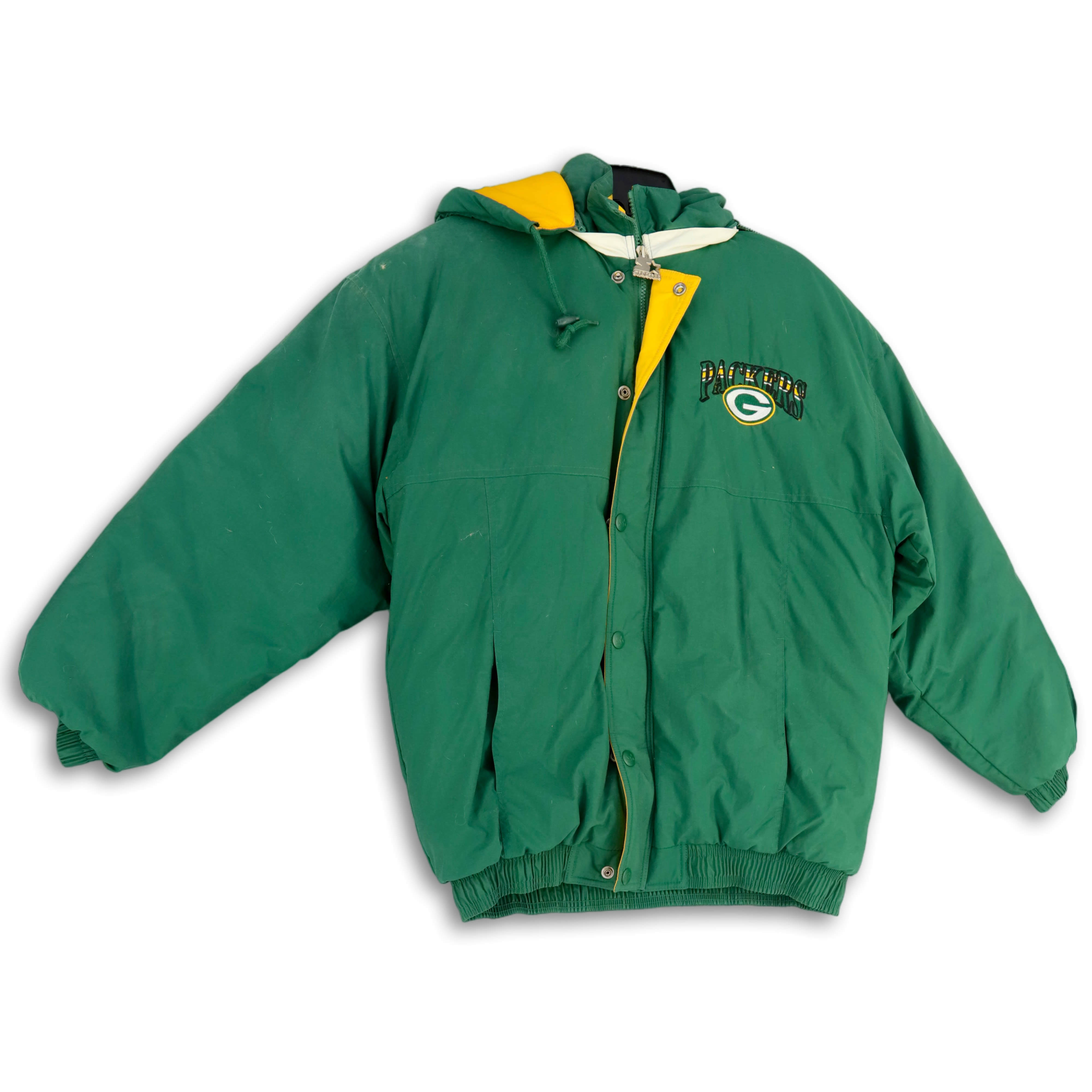 Vintage Nike Green Bay Packers Vest Fleece