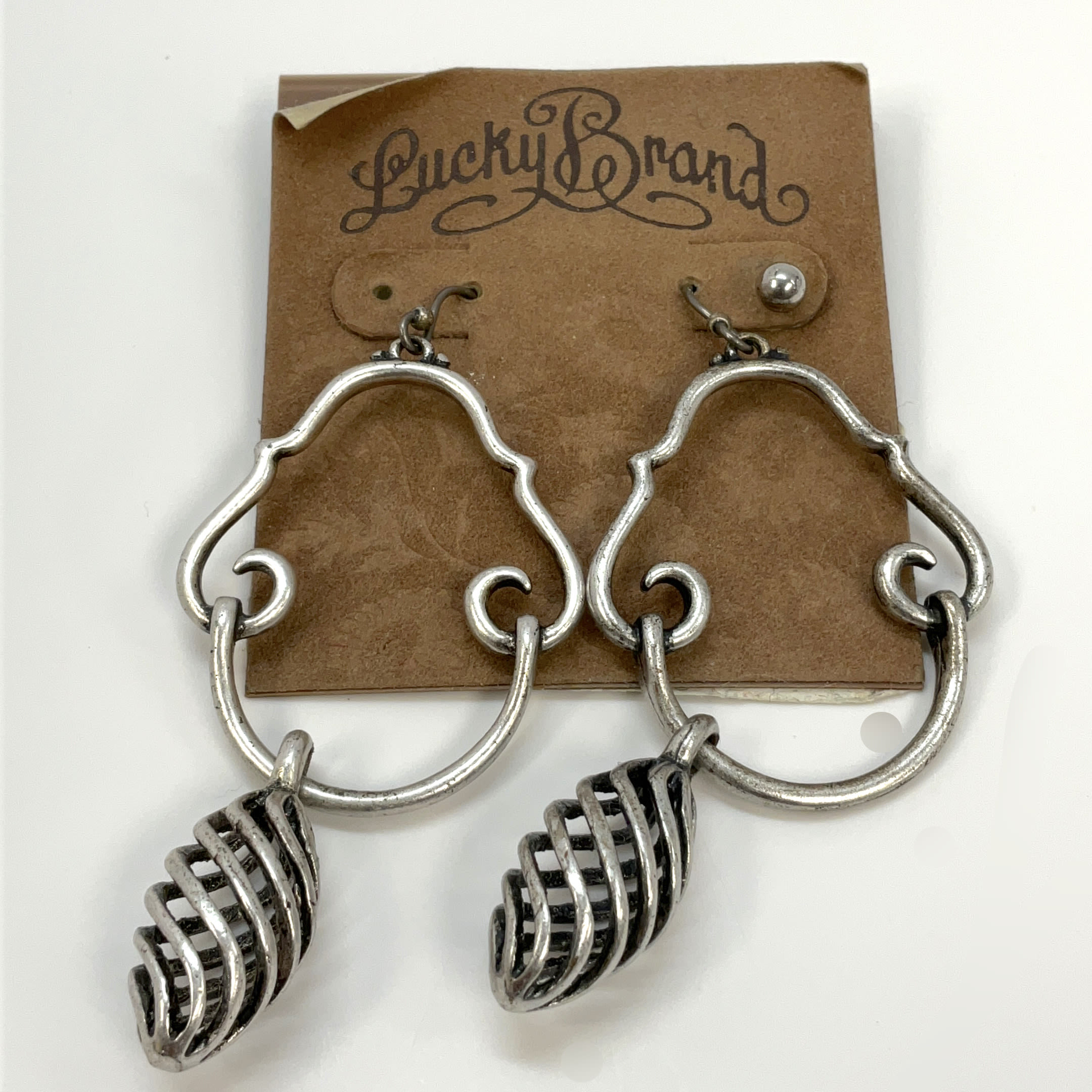 Lucky brand deals silver earrings