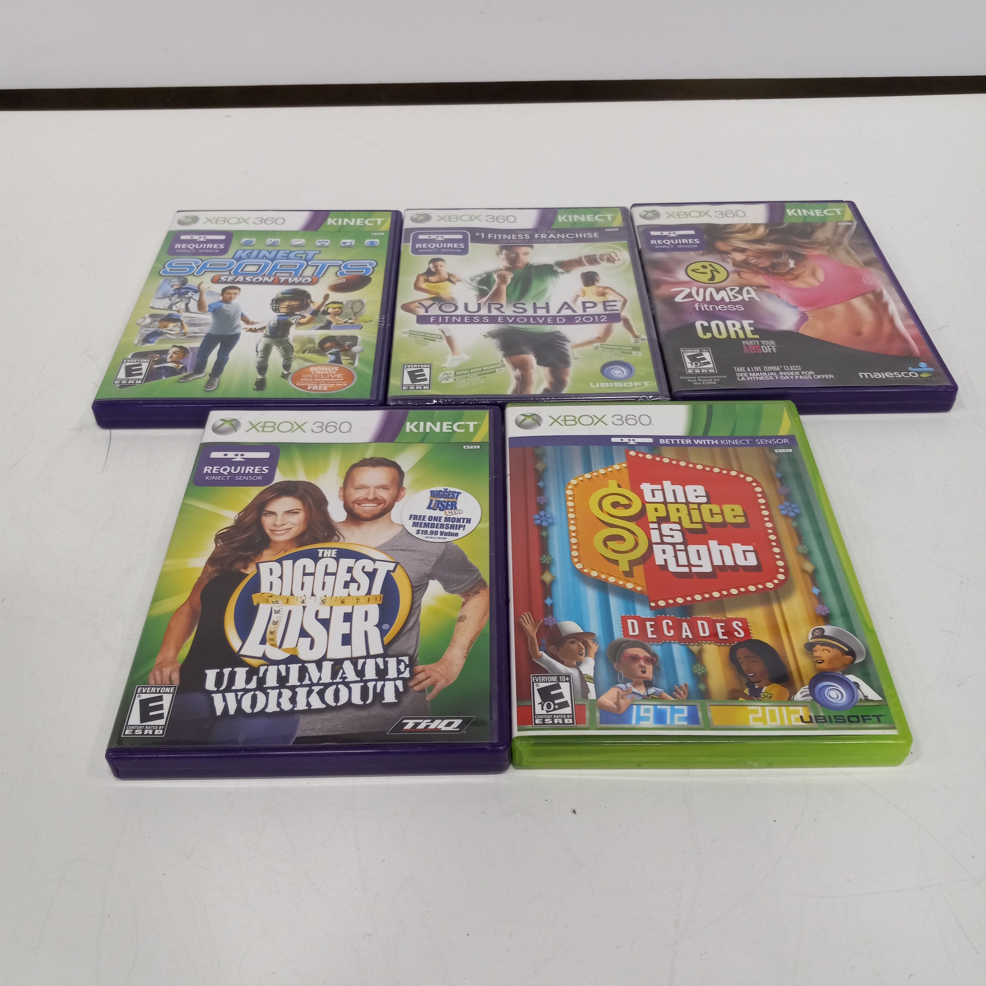 Buy the Bundle of 5 Microsoft Xbox 360 Video Games | GoodwillFinds