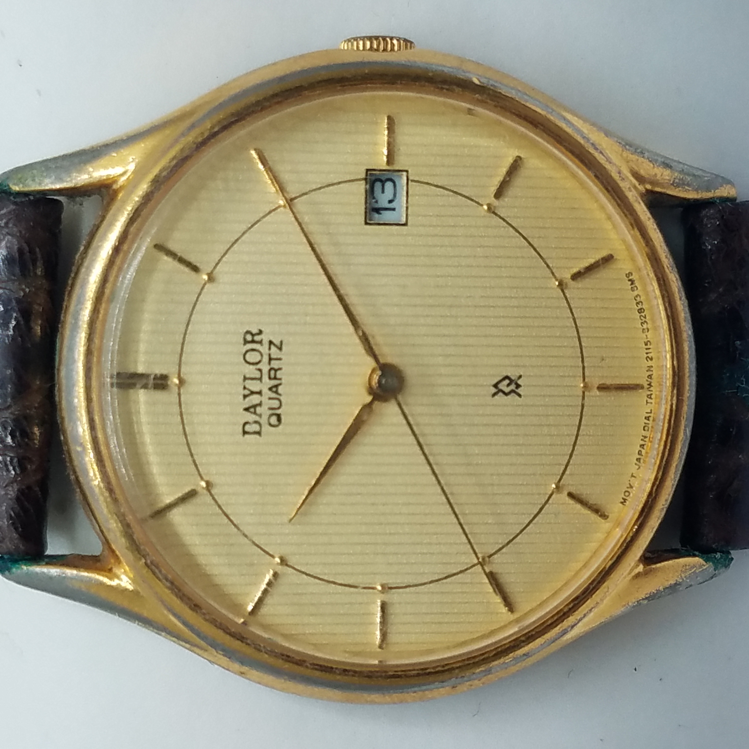 baylor quartz watch