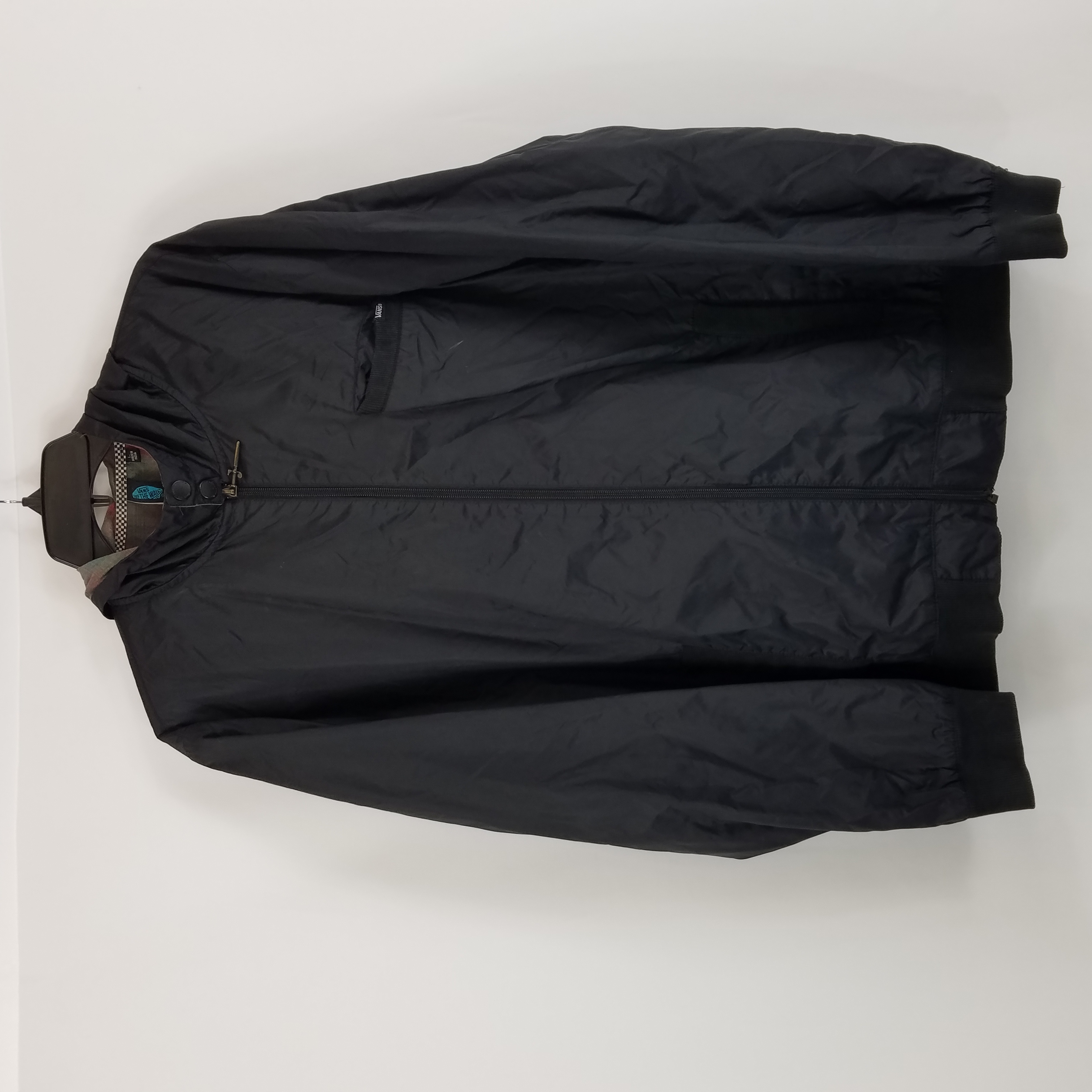 Buy the Vans Johnny Layton Windbreaker Jacket Men L | GoodwillFinds