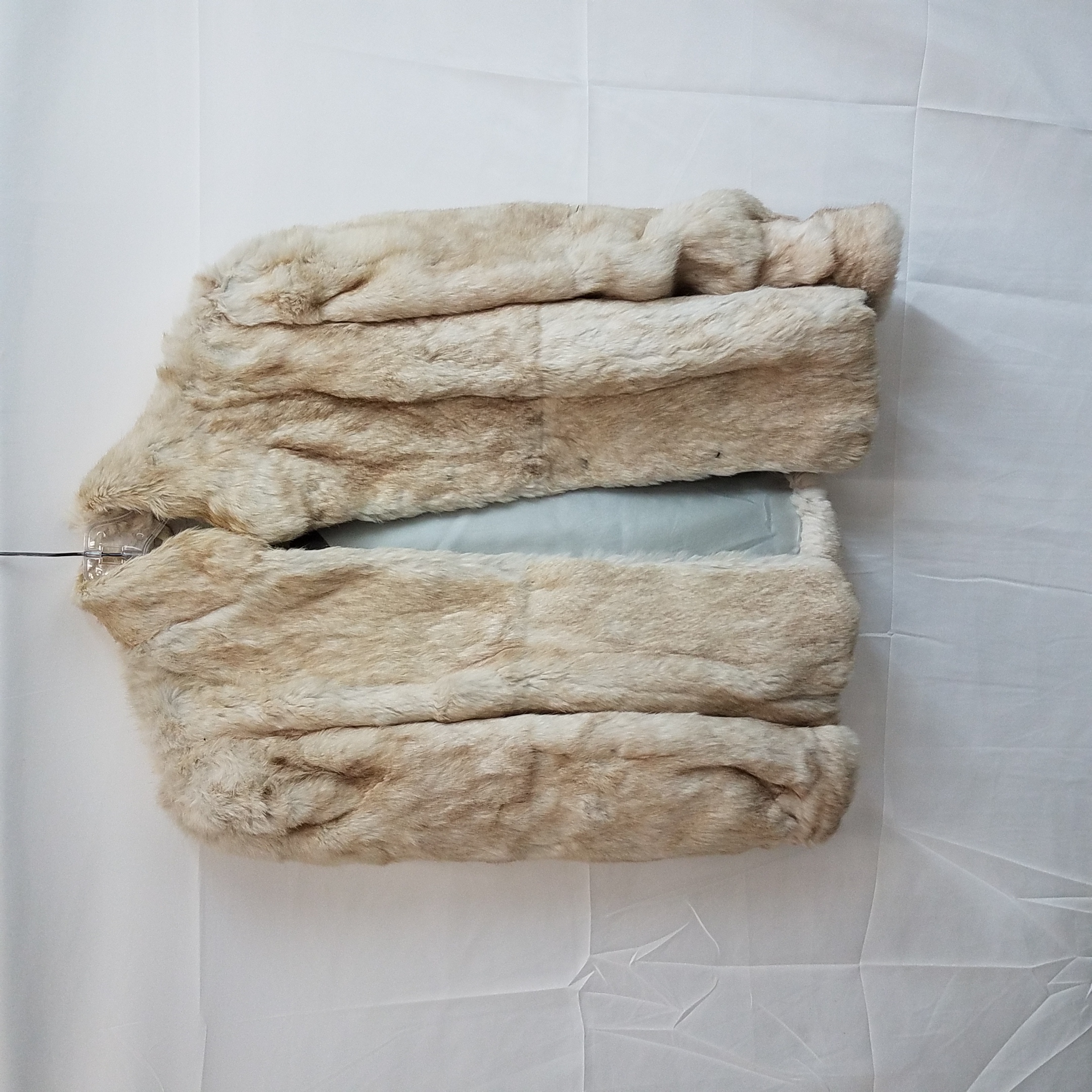 Buy the Comex Vintage Rabbit Fur Coat WM Size S | GoodwillFinds