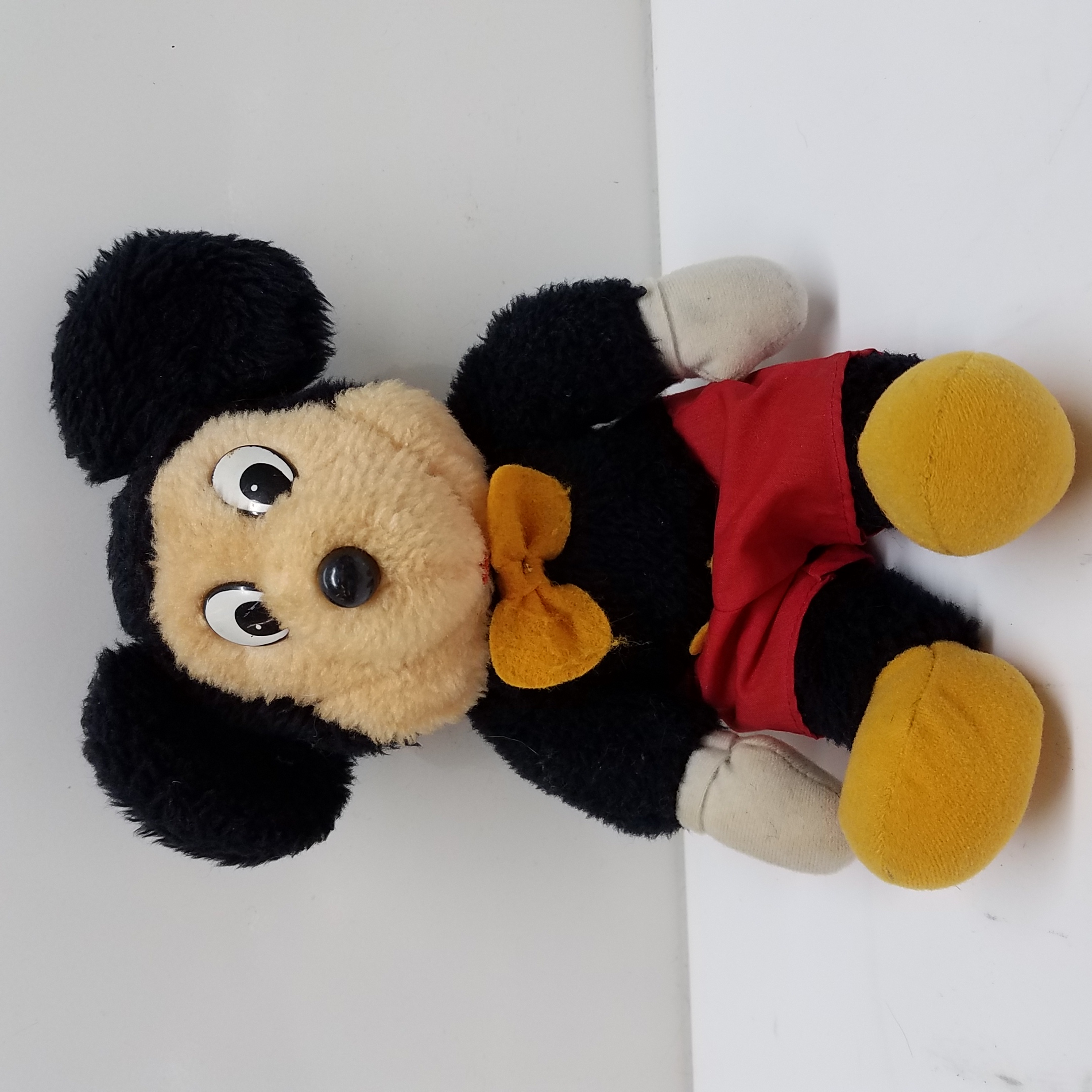 Buy the Vintage 12 Inch Mickey Mouse Stuff Animal | GoodwillFinds