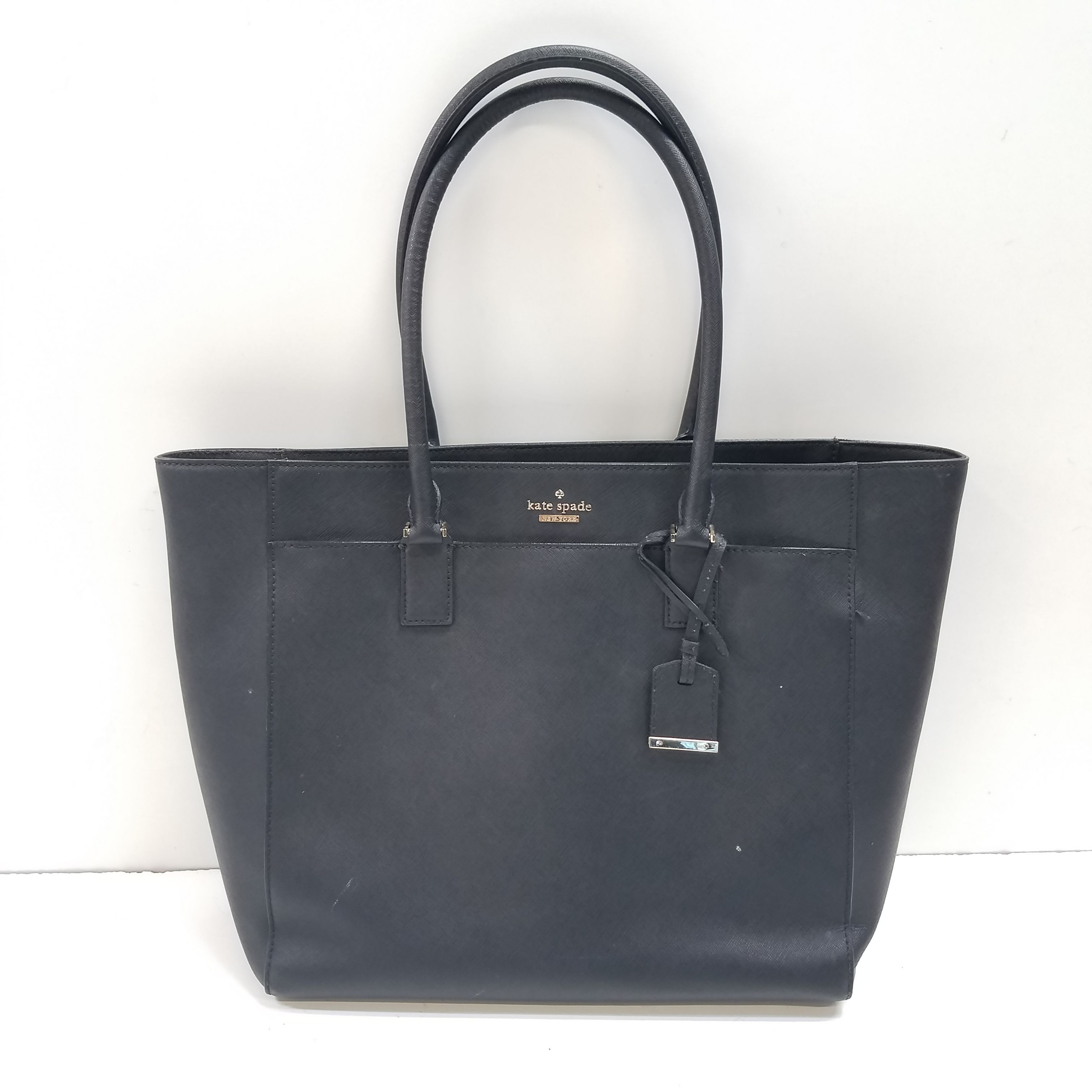 Buy Kate Spade Leather Cameron Shoulder Tote Black for USD 49.98 GoodwillFinds