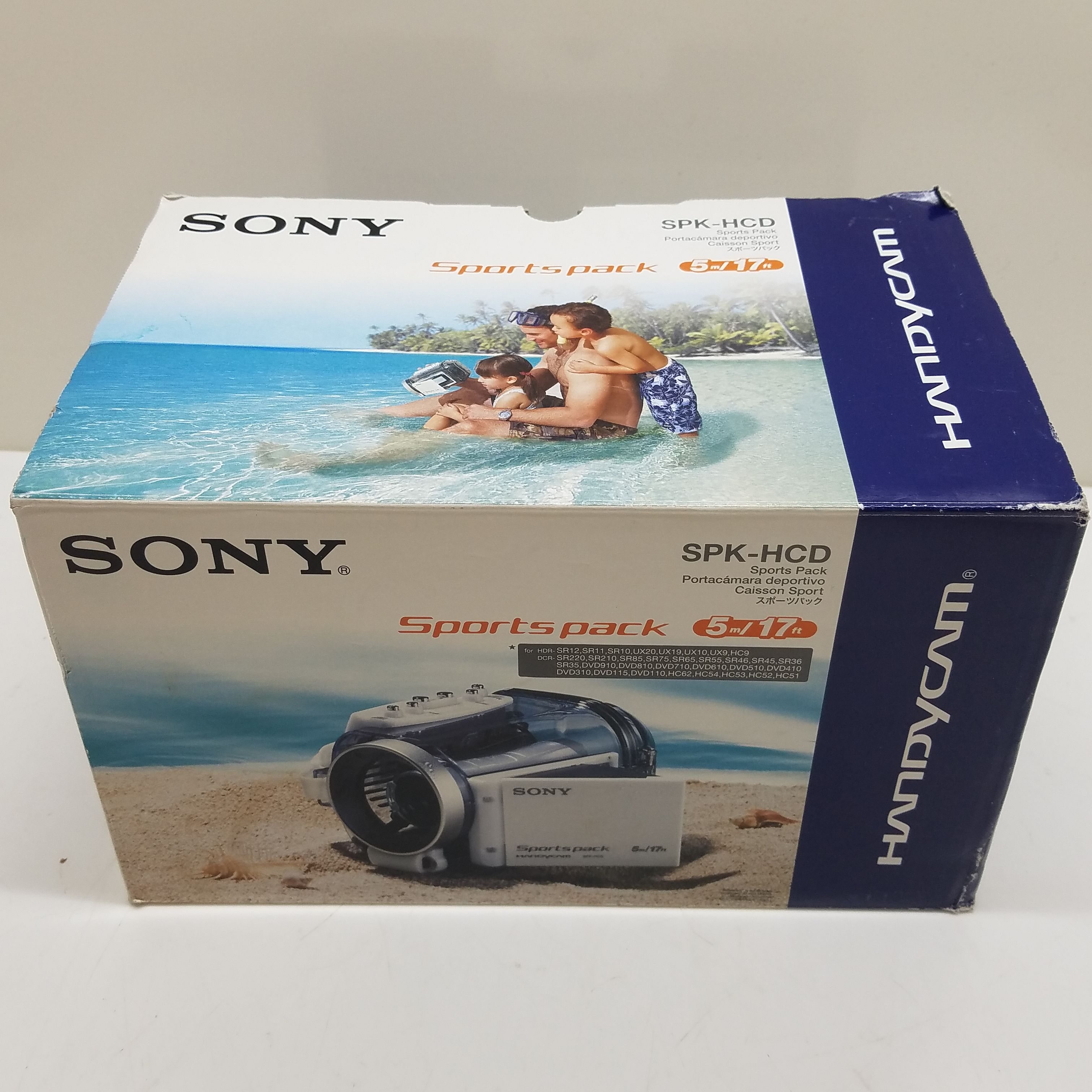 Buy Sony SPK-HCD Handycam Sports Pack IOB for USD 29.99 | GoodwillFinds