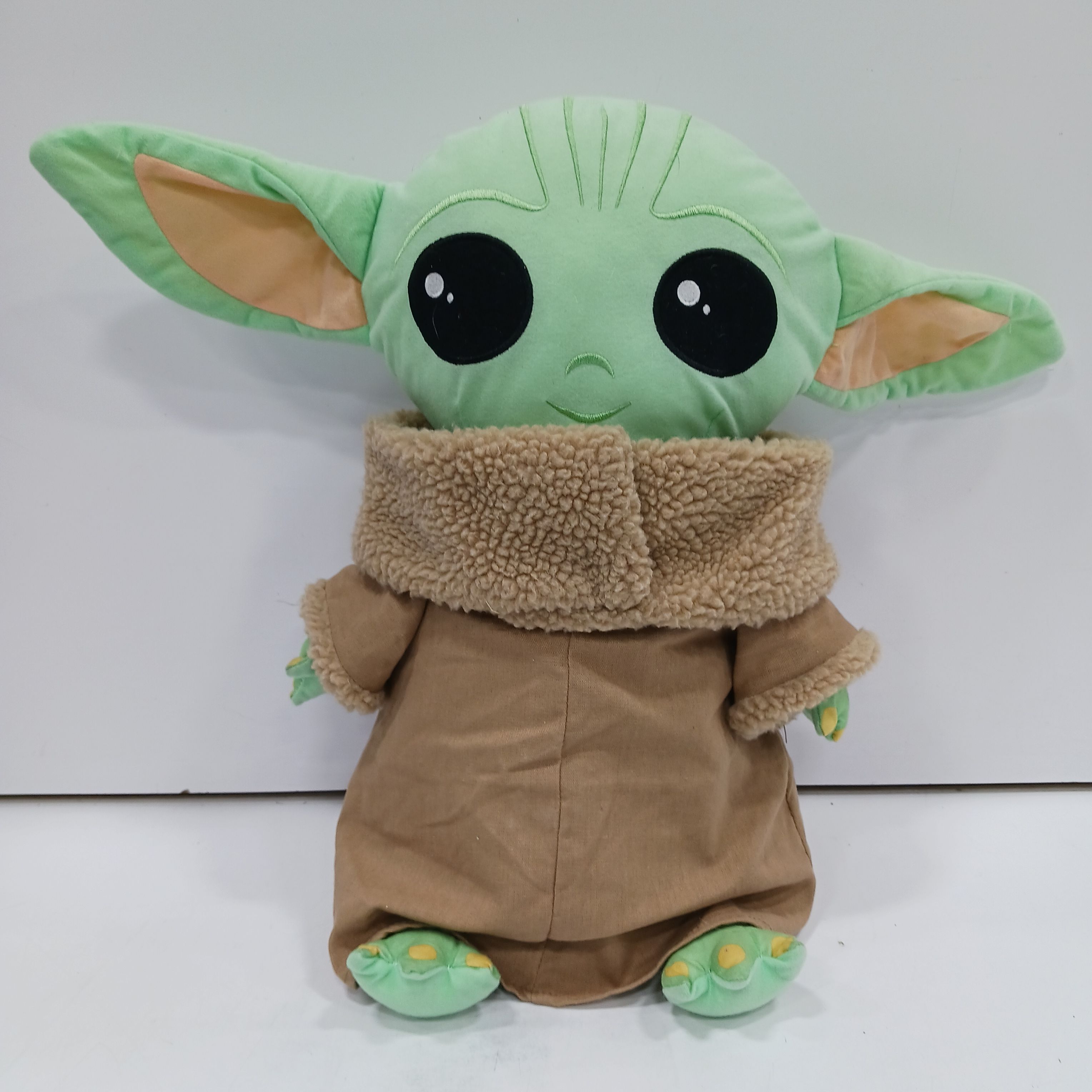 Buy the Baby Yoda Stuffed Plush Toy | GoodwillFinds