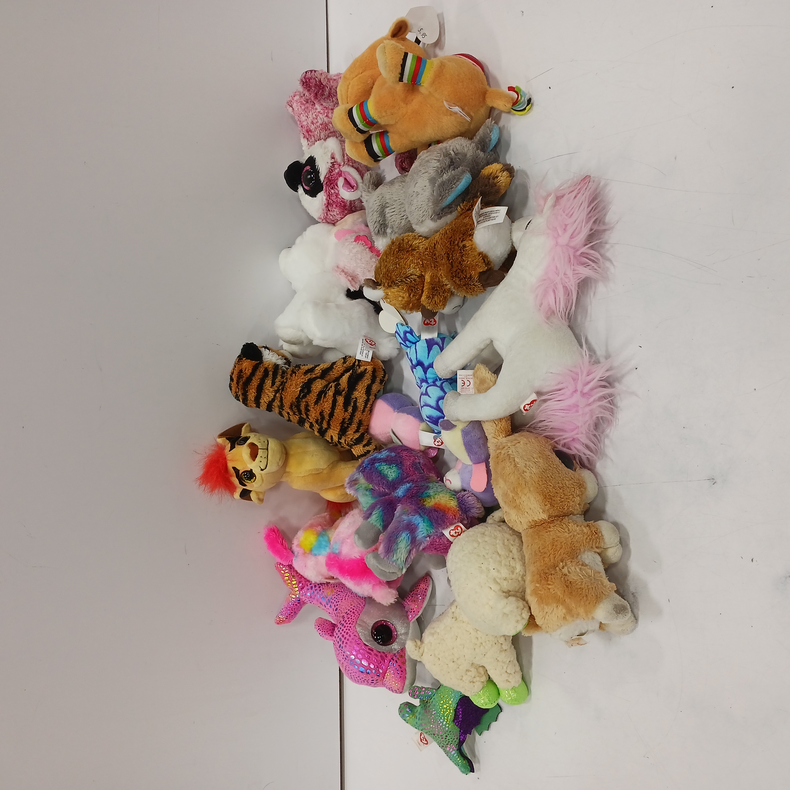 Buy the Bundle of 18 Assorted Ty Plush Toys GoodwillFinds