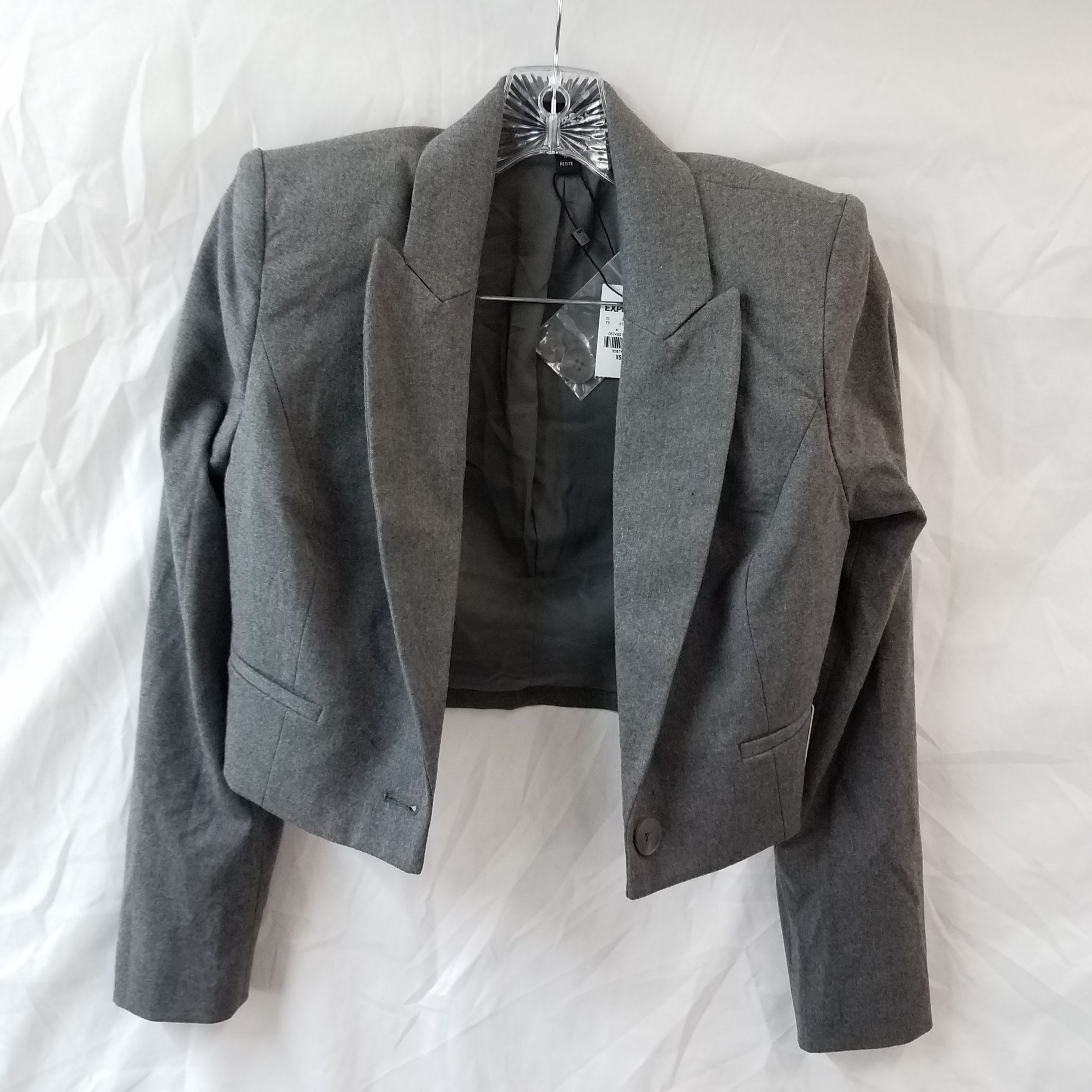 Express gray sale jacket