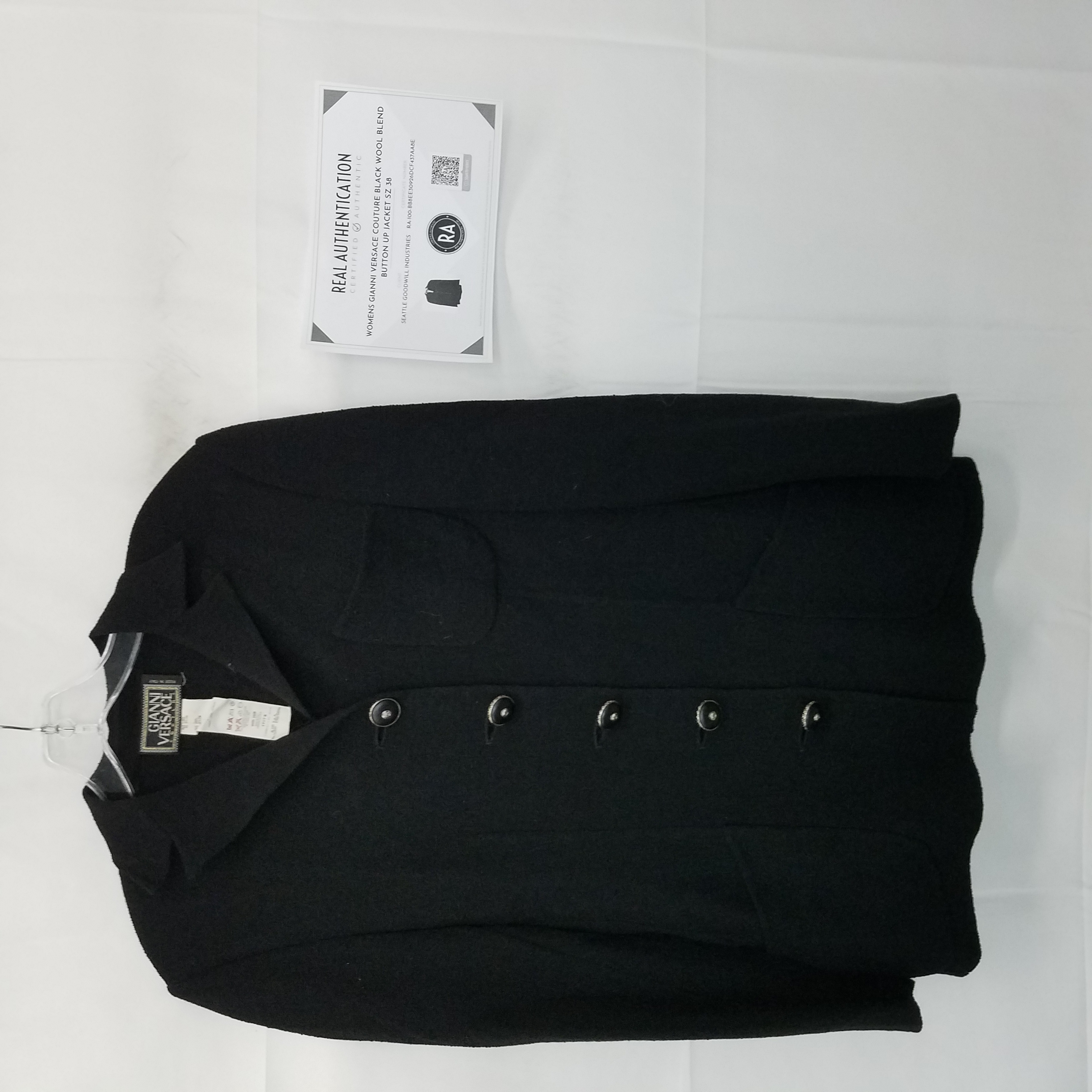 Gianni Versace Authenticated Leather Handbag