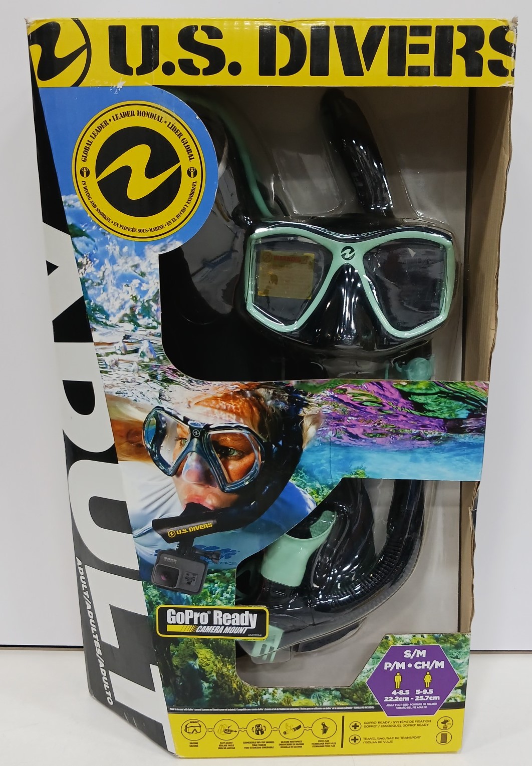 gopro ready snorkeling set