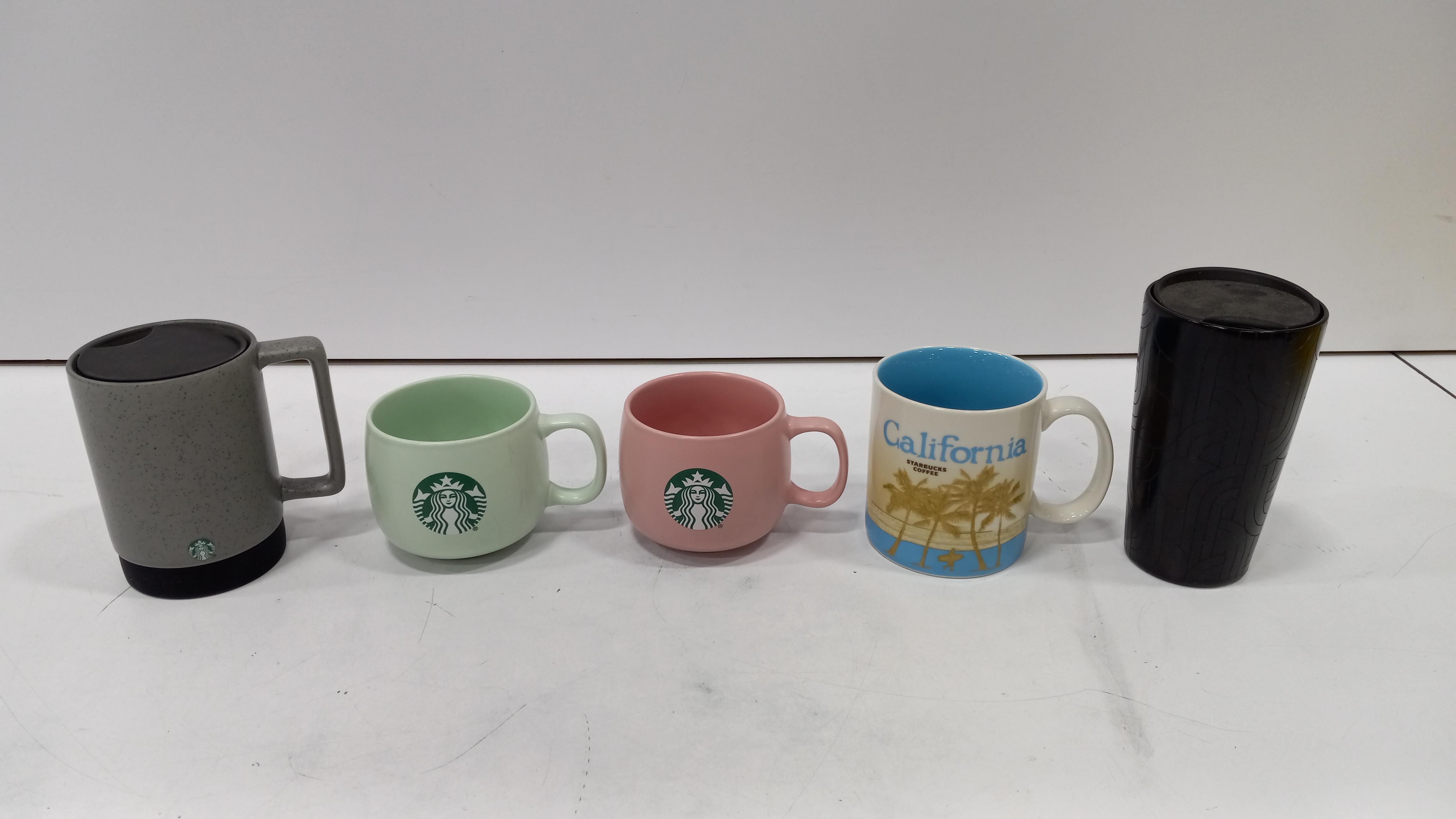 Buy The Bundle Of 5 Assorted Starbucks Ceramic Coffee Cups Goodwillfinds