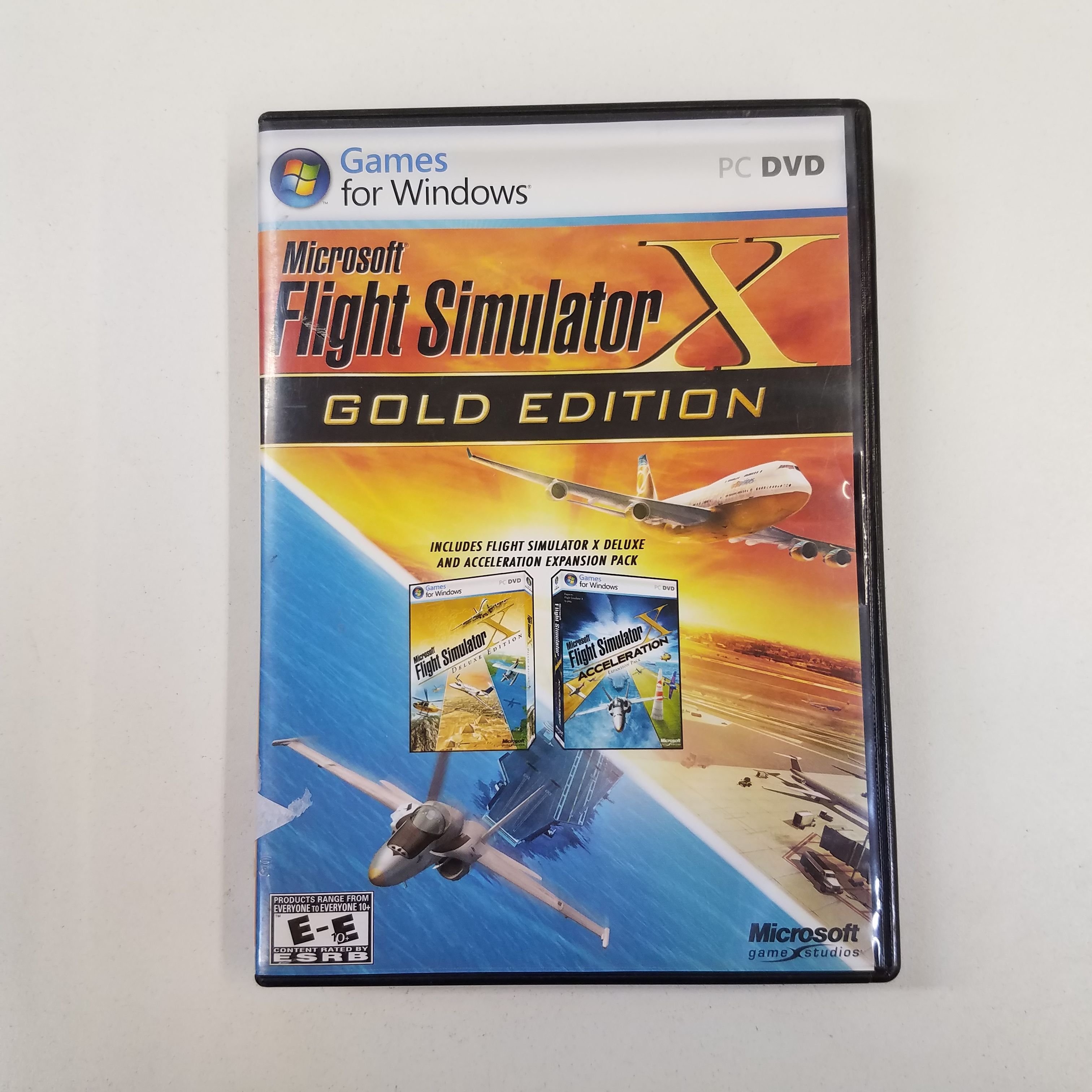 Buy the Microsoft Flight Simulator X Gold Edition - PC | GoodwillFinds