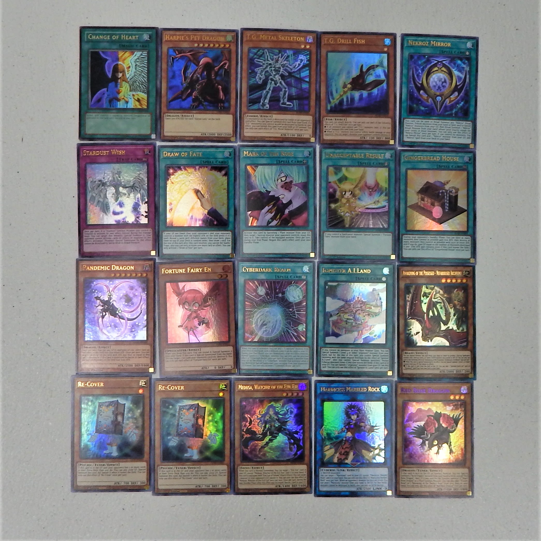 Buy the Yugioh TCG Lot of 20 Ultra Rare Cards with 1st Editions ...