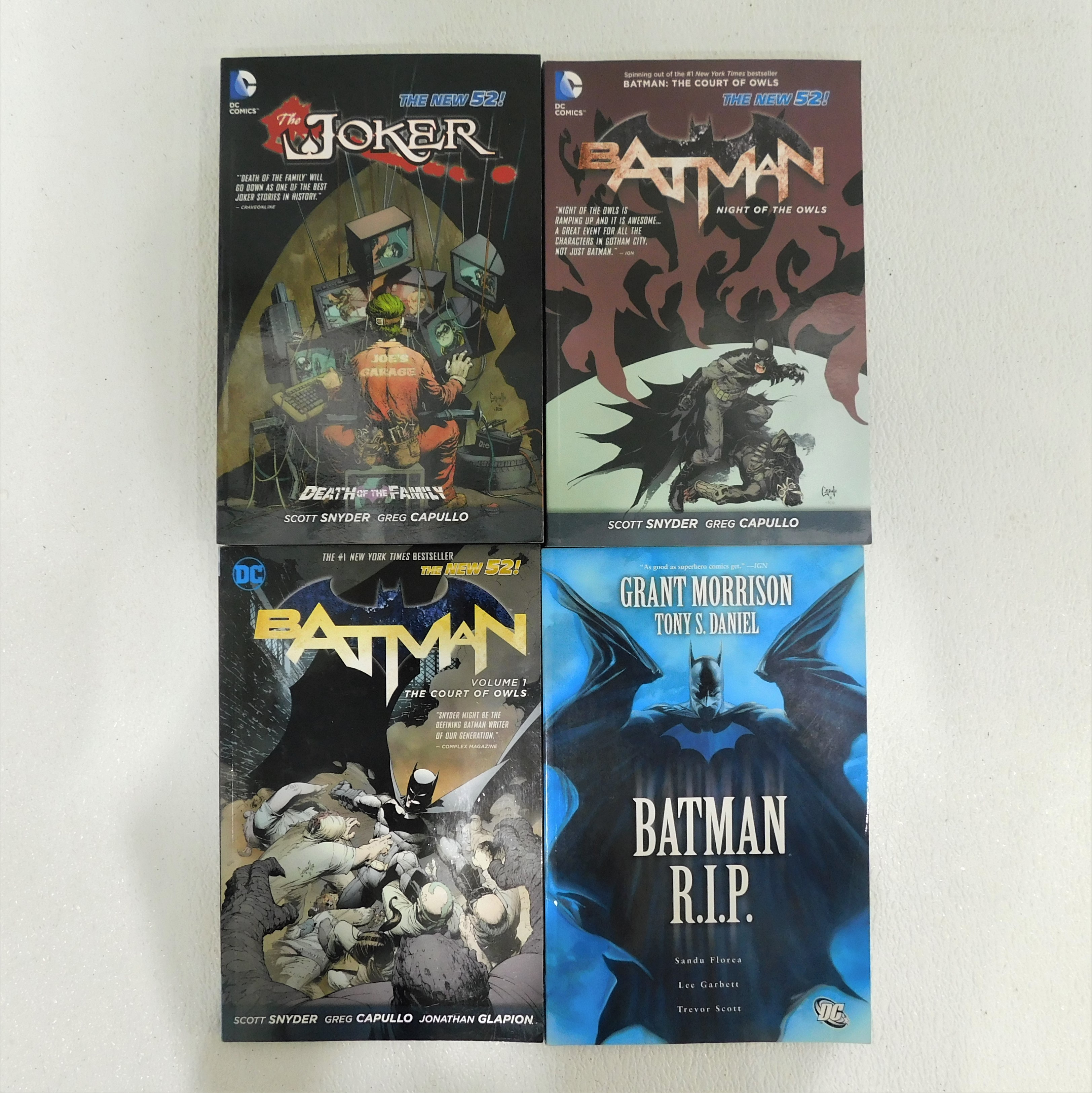 Buy the DC Comics Batman Graphic Novel Lot | GoodwillFinds