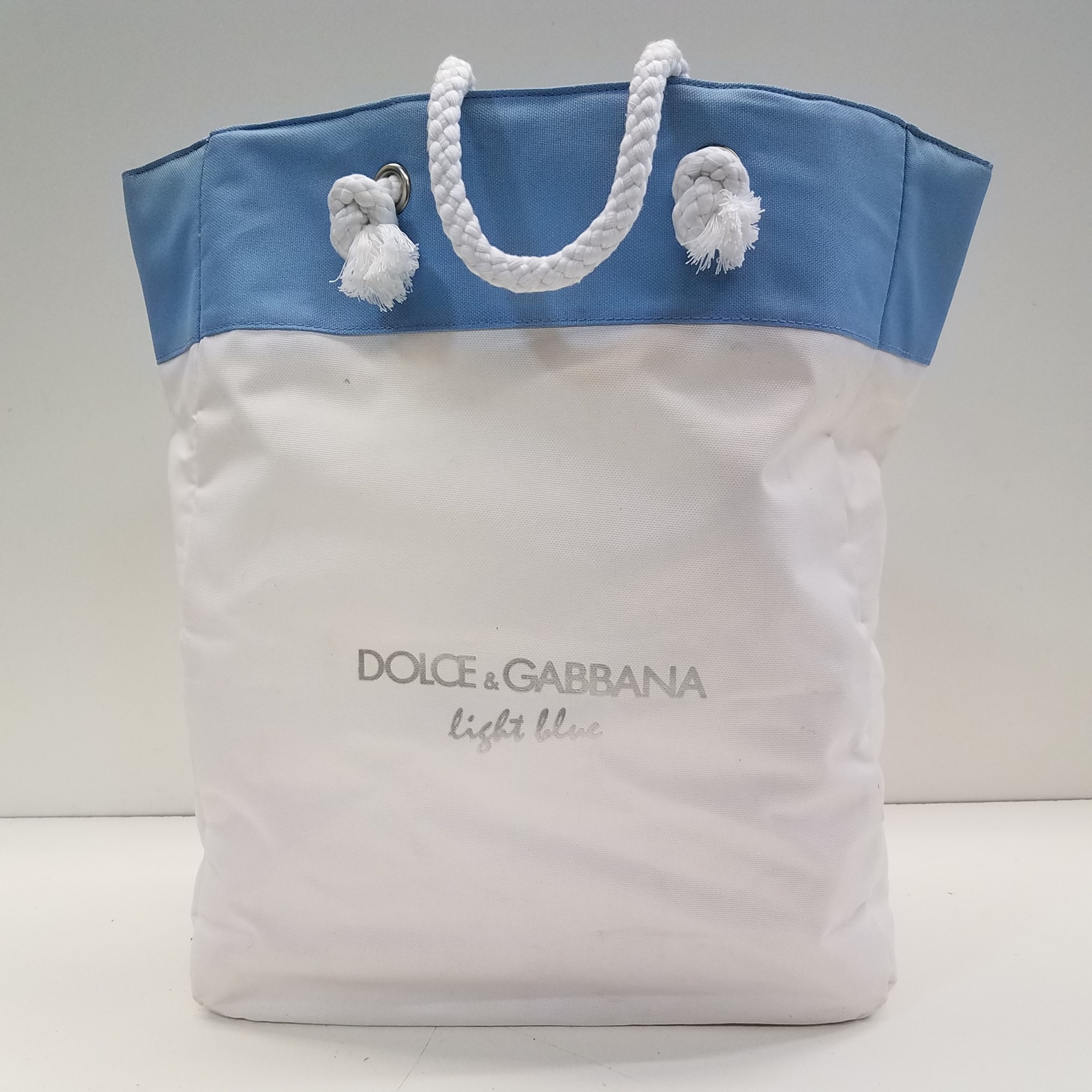 Light Blue Tote Bag - Dolce&Gabbana