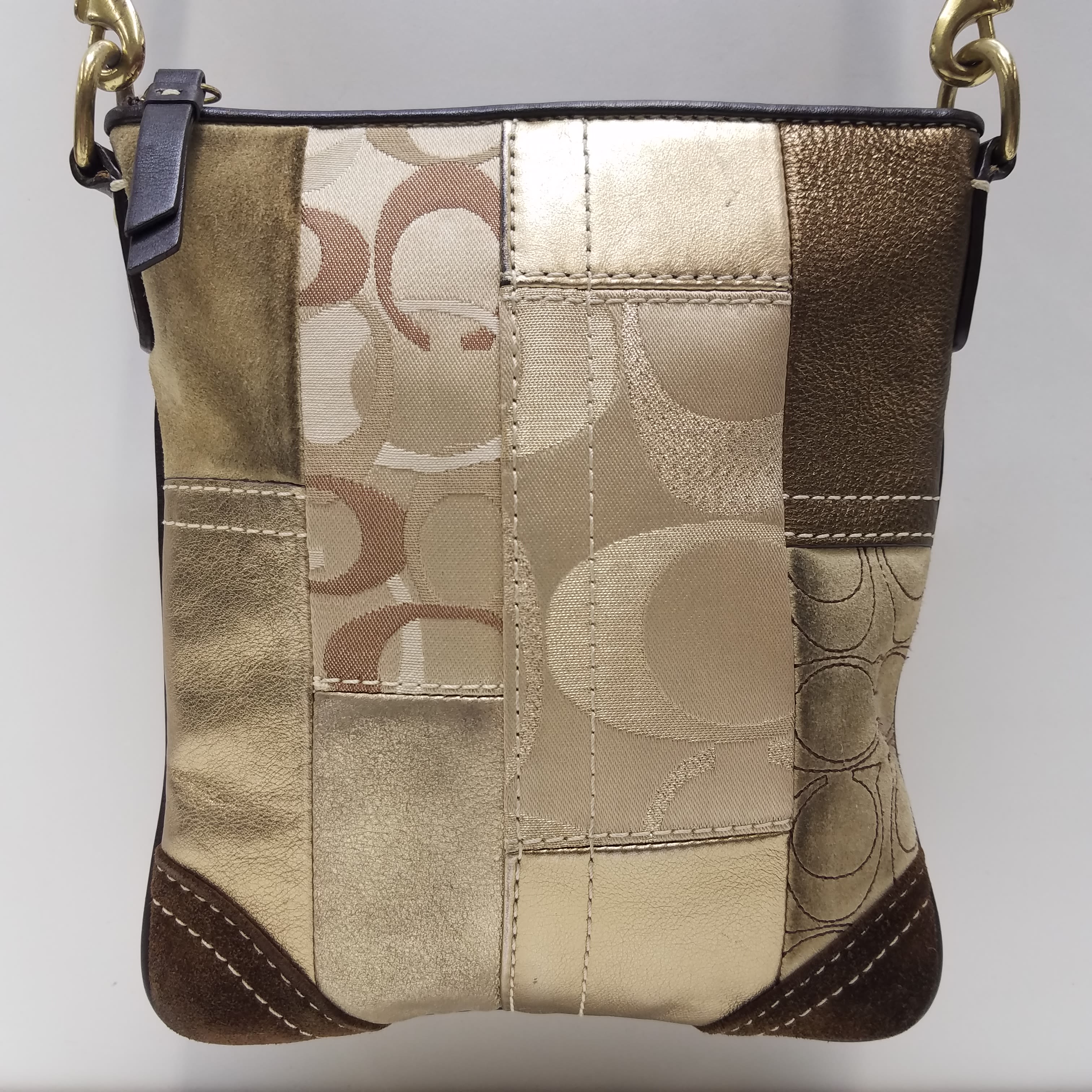 Coach patchwork crossbody discount bag