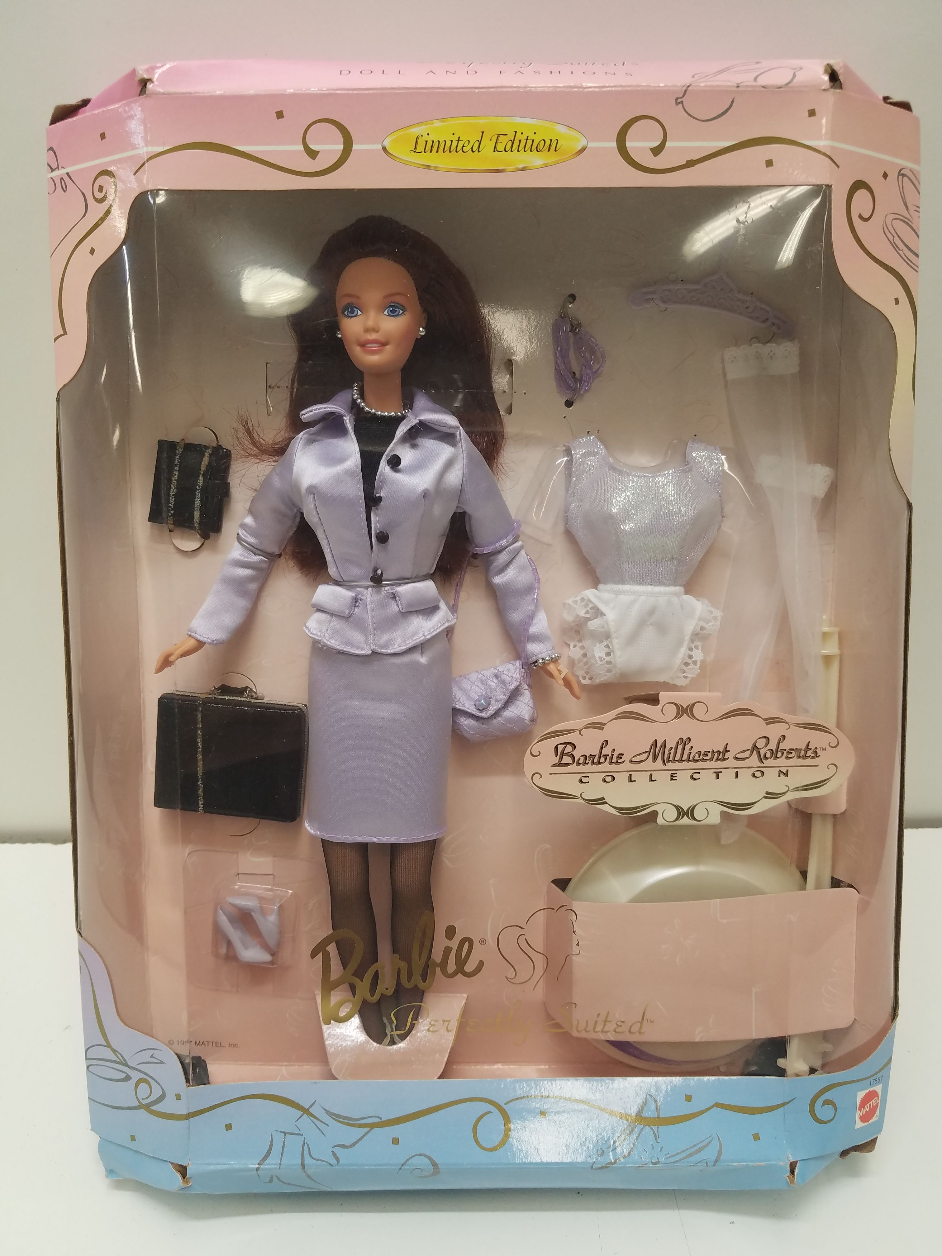 Buy The Perfectly Suited Barbie Doll Limited Edition Barbie Millicent Roberts Nrfb 17567