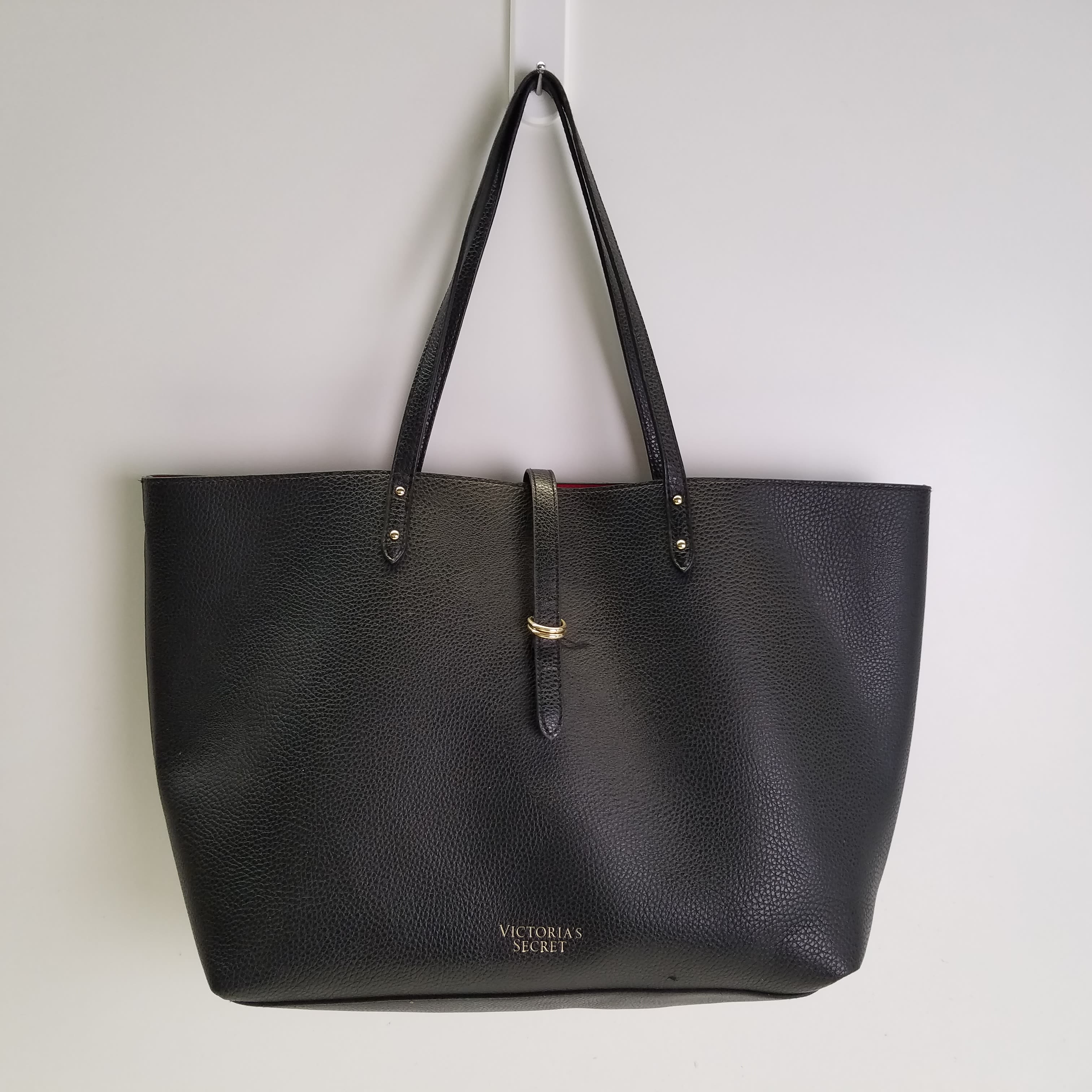 Victoria secret discount black tote bag