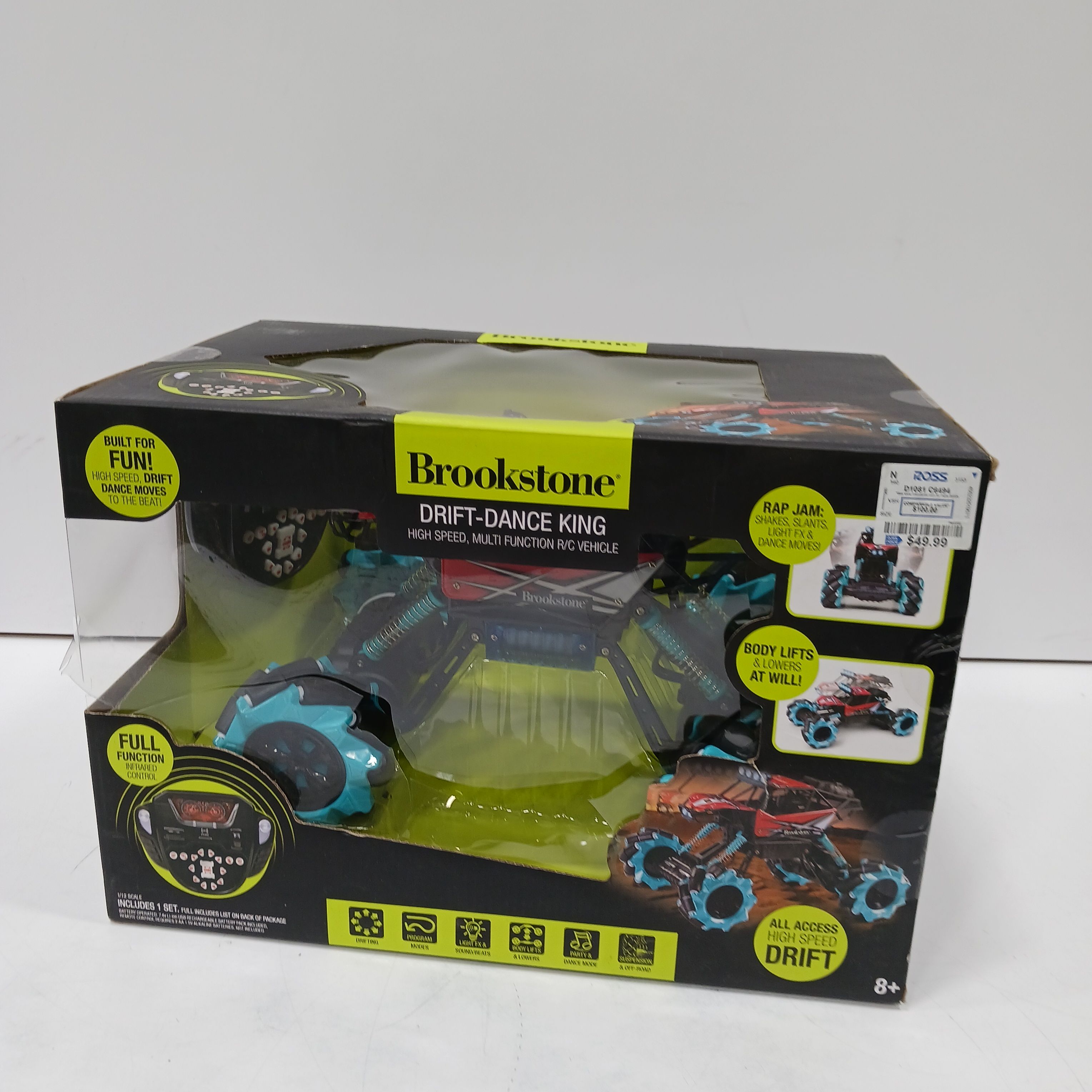 Buy the Brookstone Drift Dance King R C Vehicle NIB GoodwillFinds