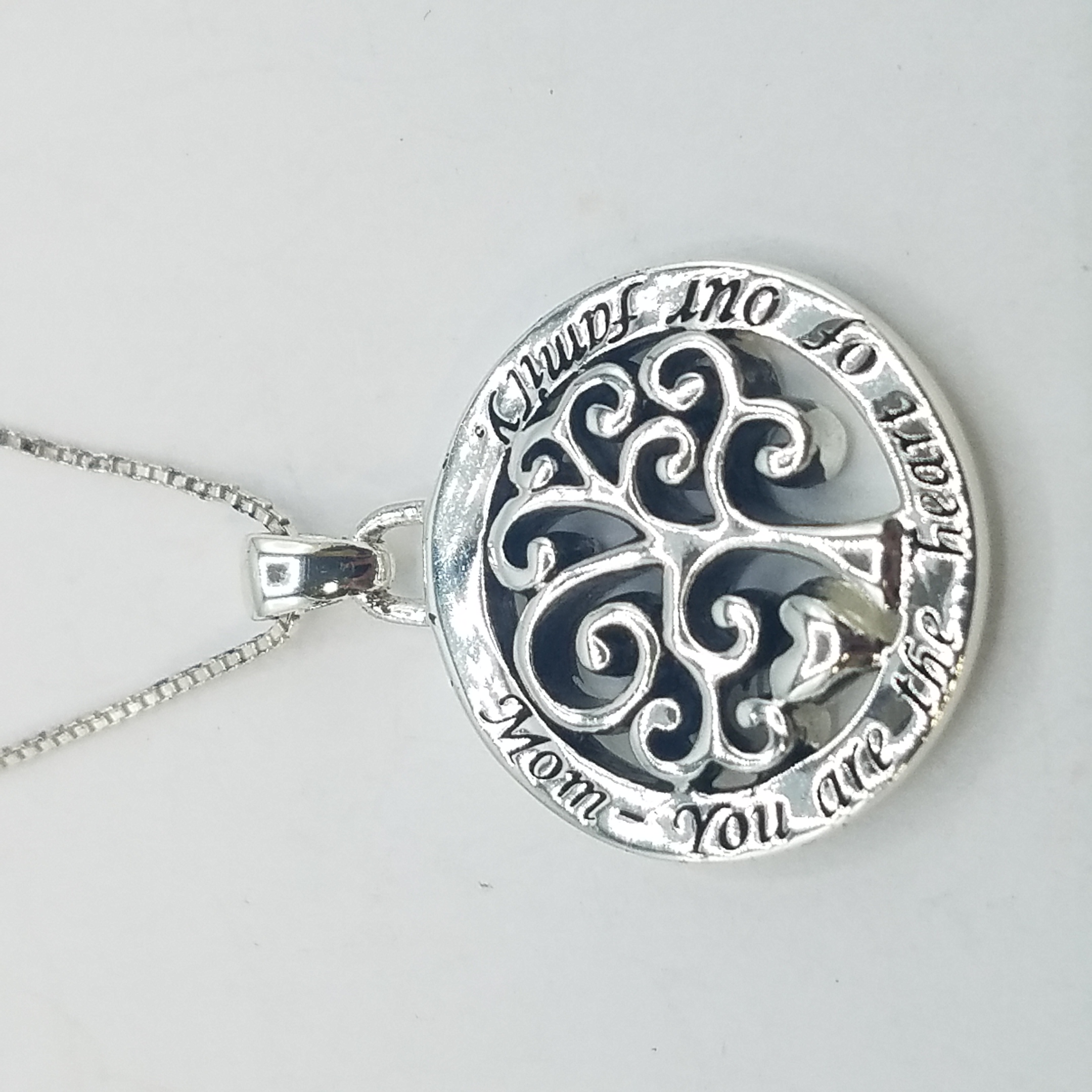 Buy The Larocks Sterling Silver Tree Of Life Mom Pendanet Necklace 6.0g 