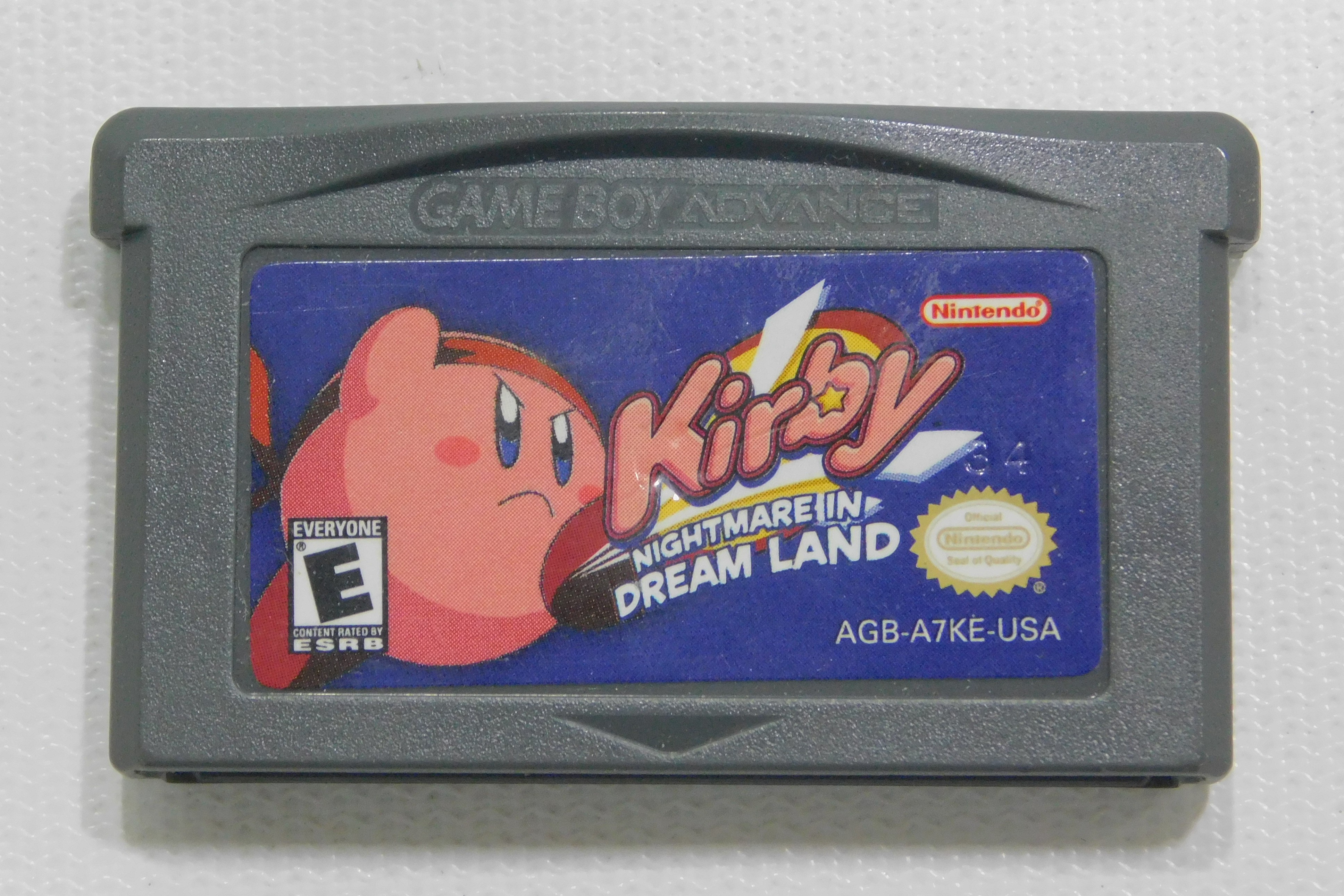 Buy the Kirby Nightmare in Dream Land Nintendo Gameboy Advance GBA Game  Only | GoodwillFinds