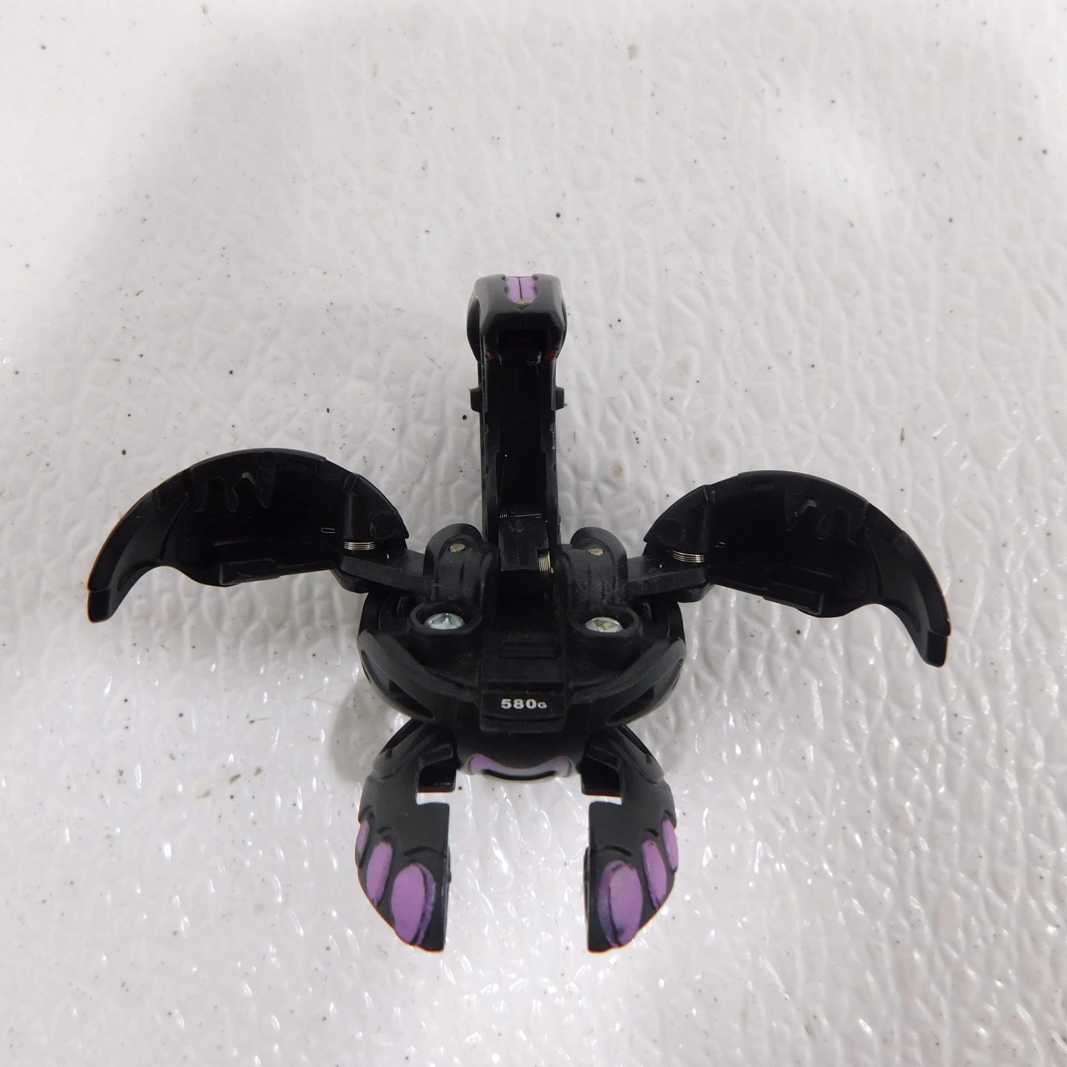 Buy the Bakugan Battle Brawlers Black Darkus Wavern 580G | GoodwillFinds