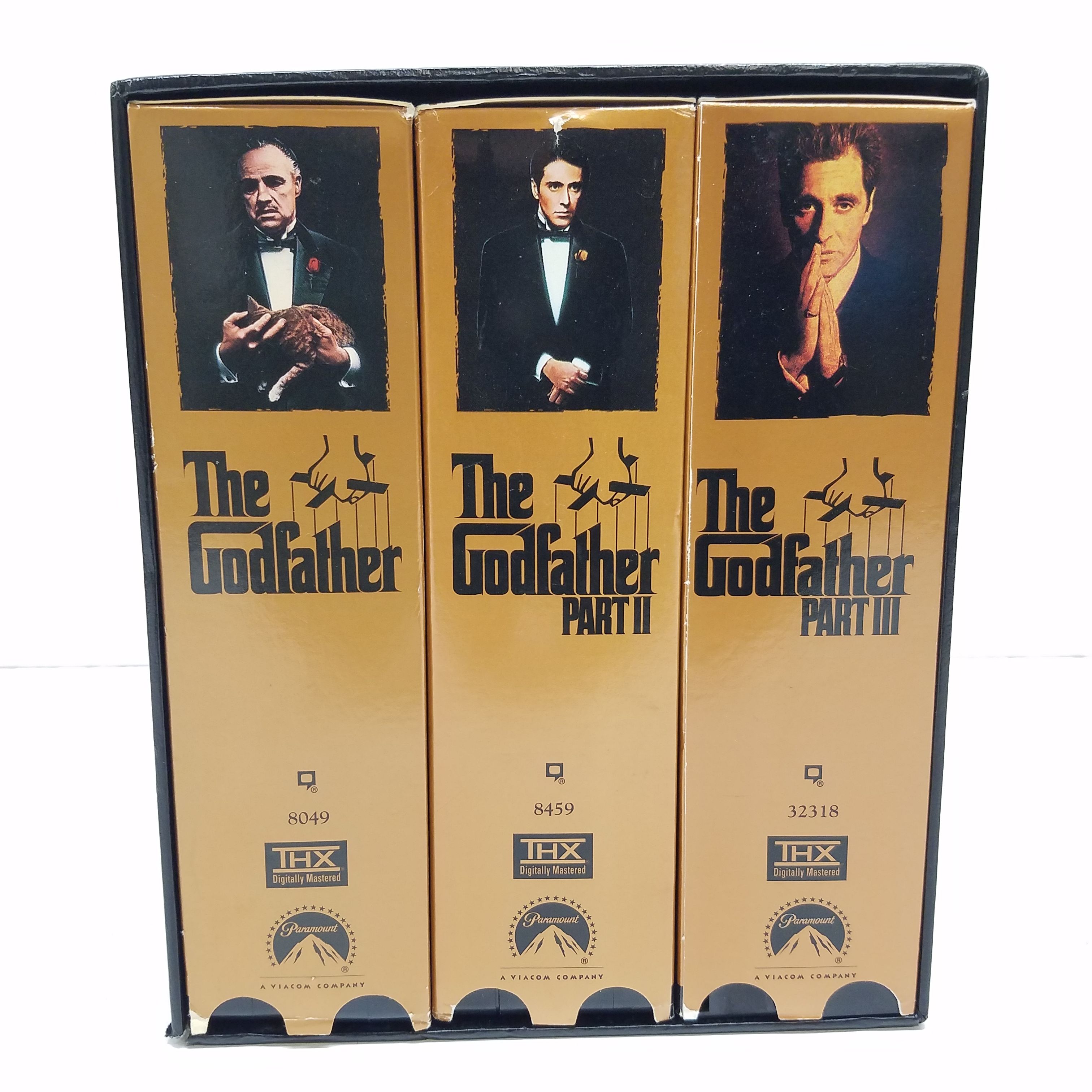 Buy The Godfather Trilogy Box Set on VHS Tapes for USD 19.99 | GoodwillFinds