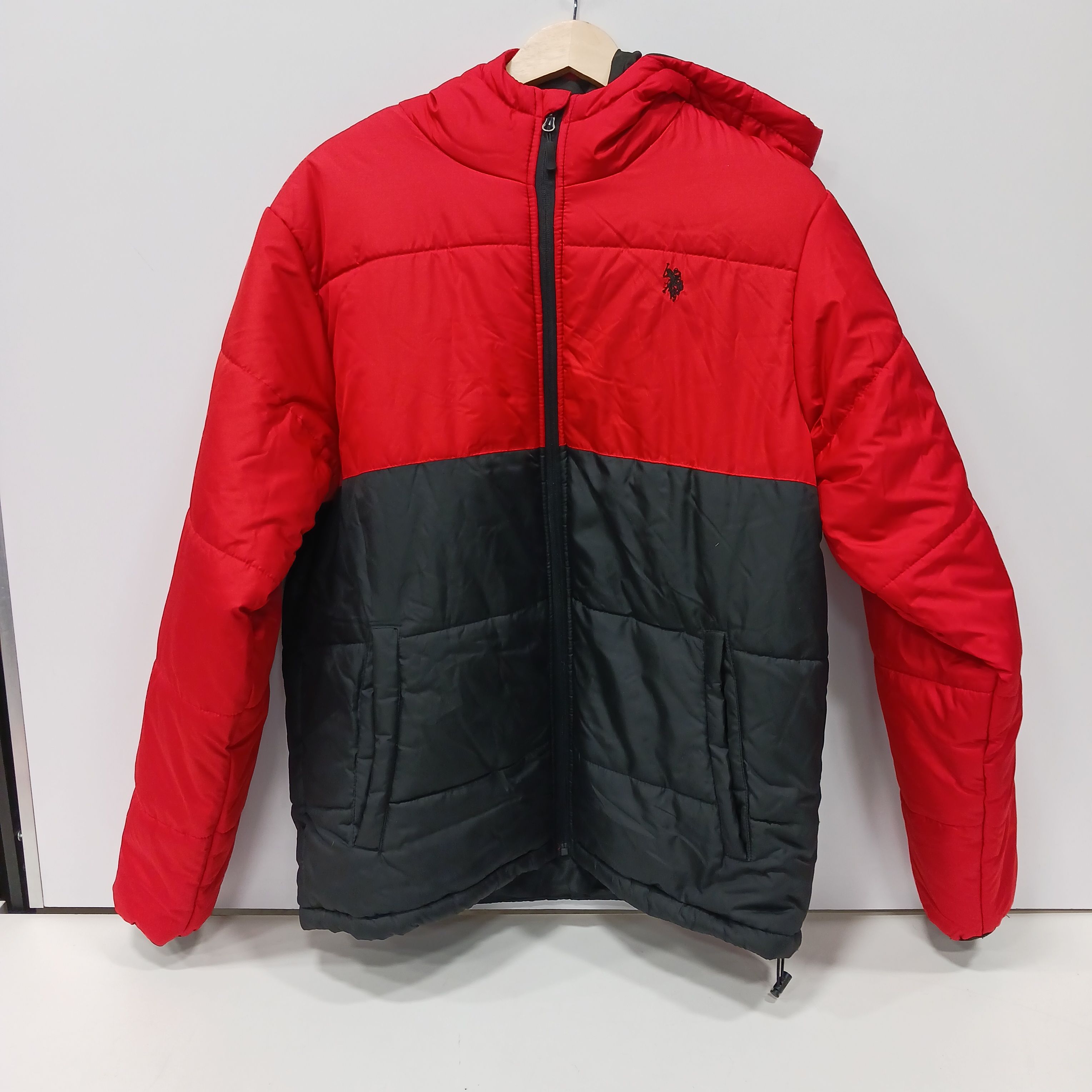 wholesale Polo Ralph Lauren Mens Solid Down Coat In Dark Red