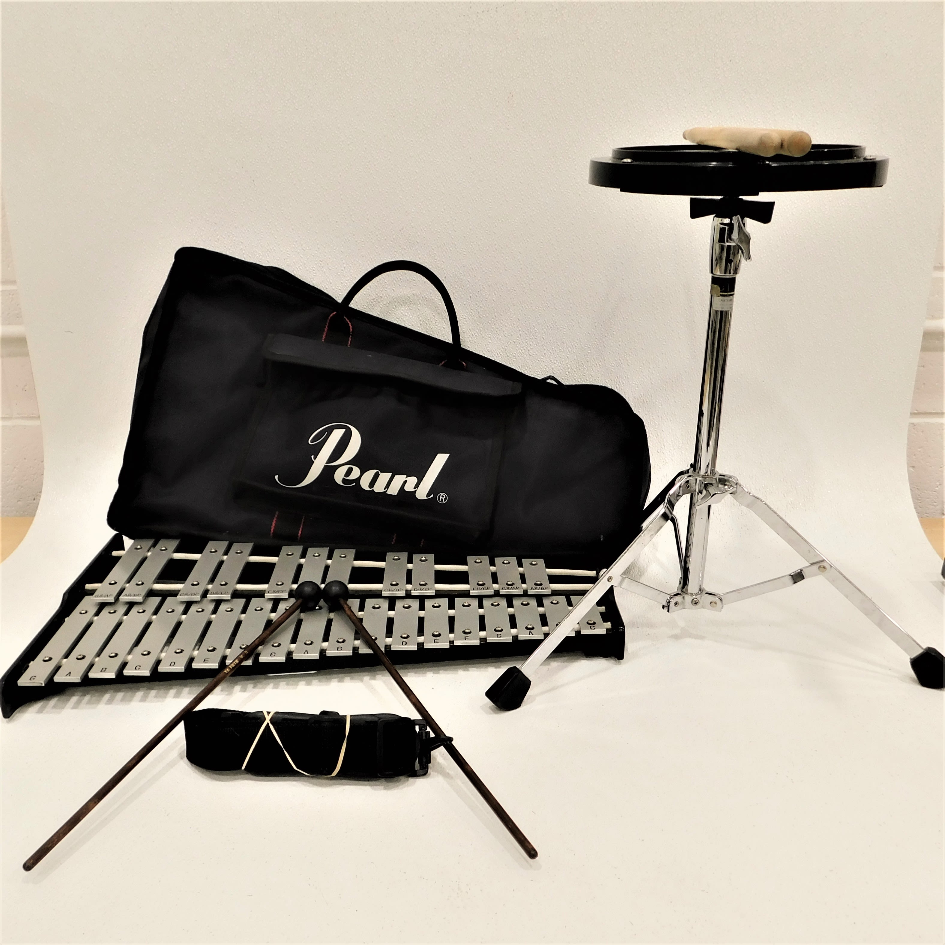 Buy the Pearl Brand 32Key Model Metal Glockenspiel Set w/ Case and