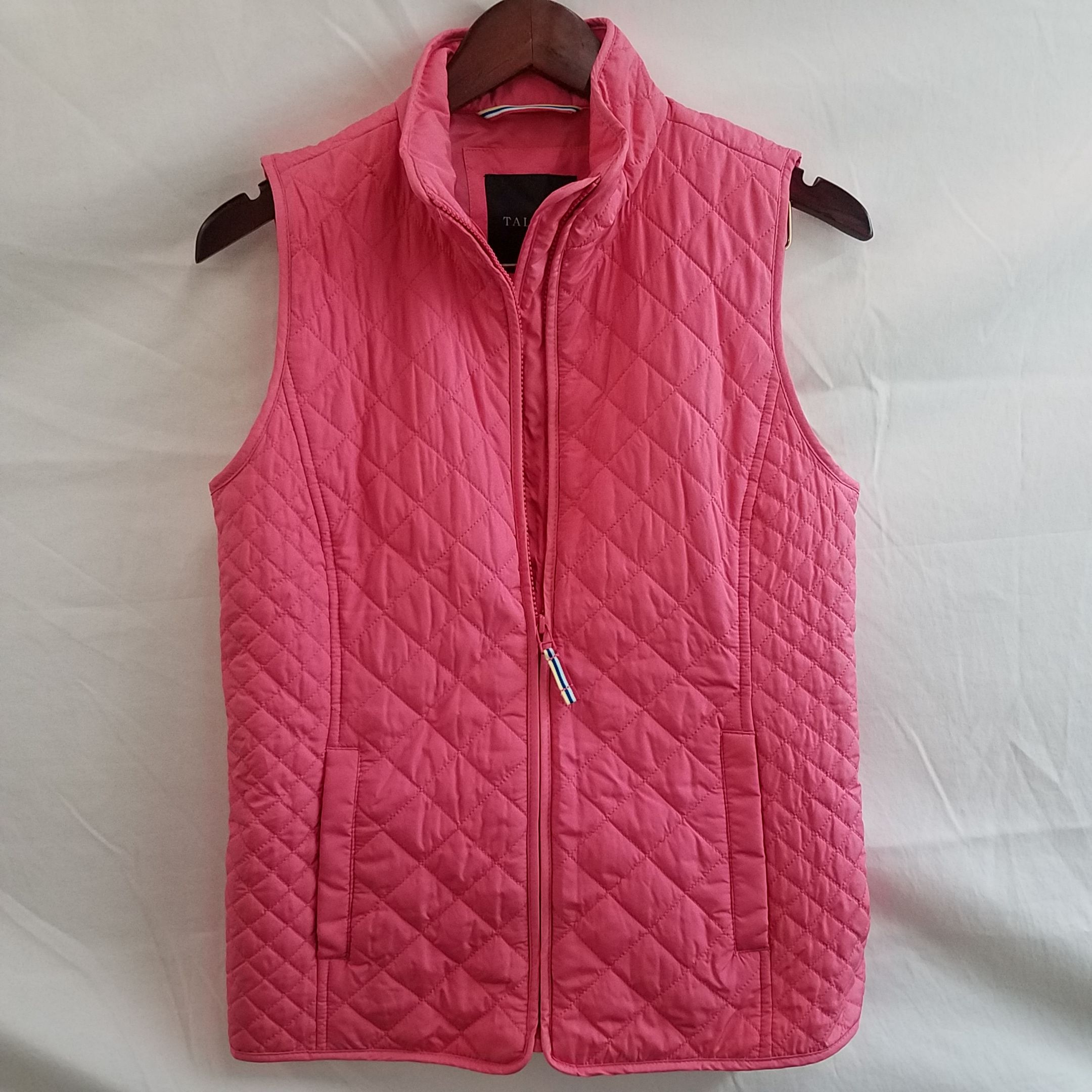 Boden Quilted Vest Dusty in Pink