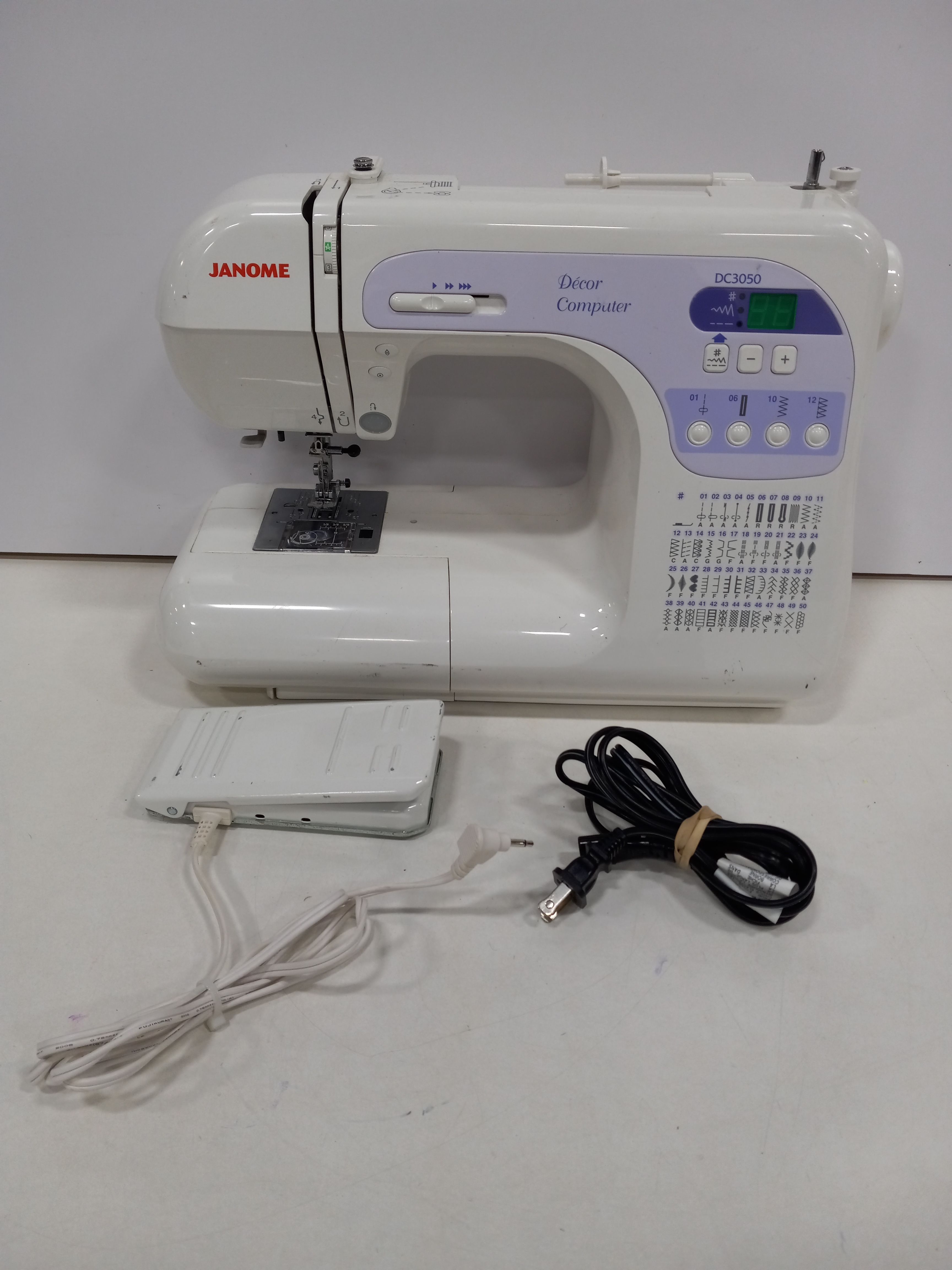 Buy the Janome DC3050 Computerized Sewing Machine | GoodwillFinds